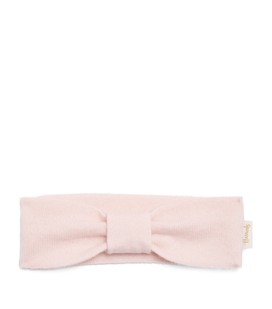 Cashmere Headband PINK Image 1