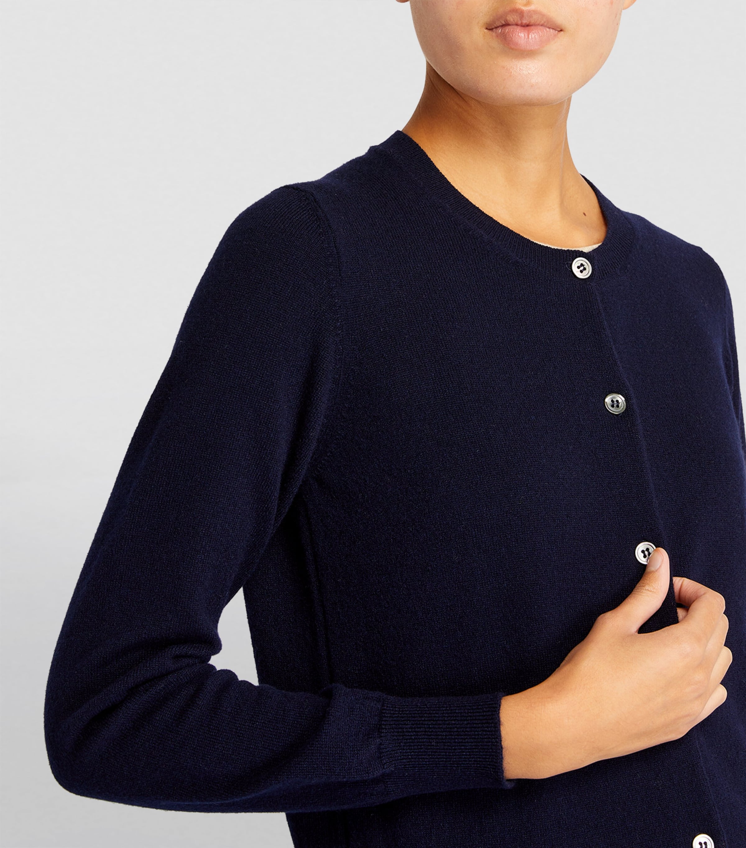 Harrods Cashmere Boxy Cardigan | Harrods UK