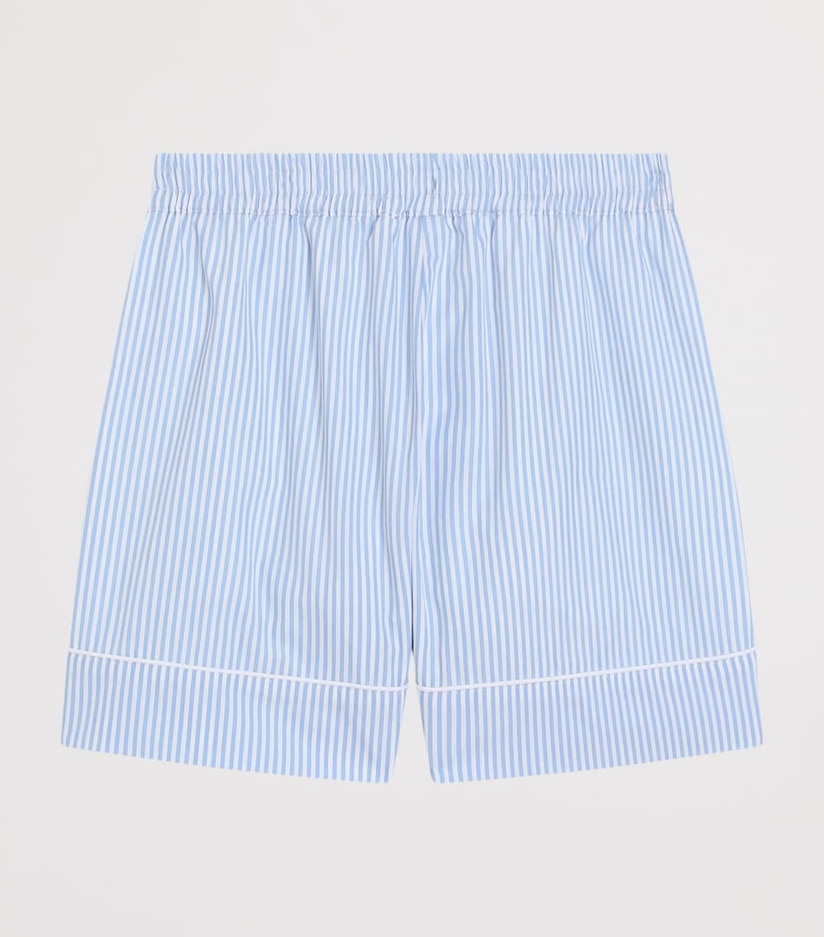 Dolce&Gabbana Kids Cotton Stripe Shorts (8-12+ Years) Combined Colou Image 2