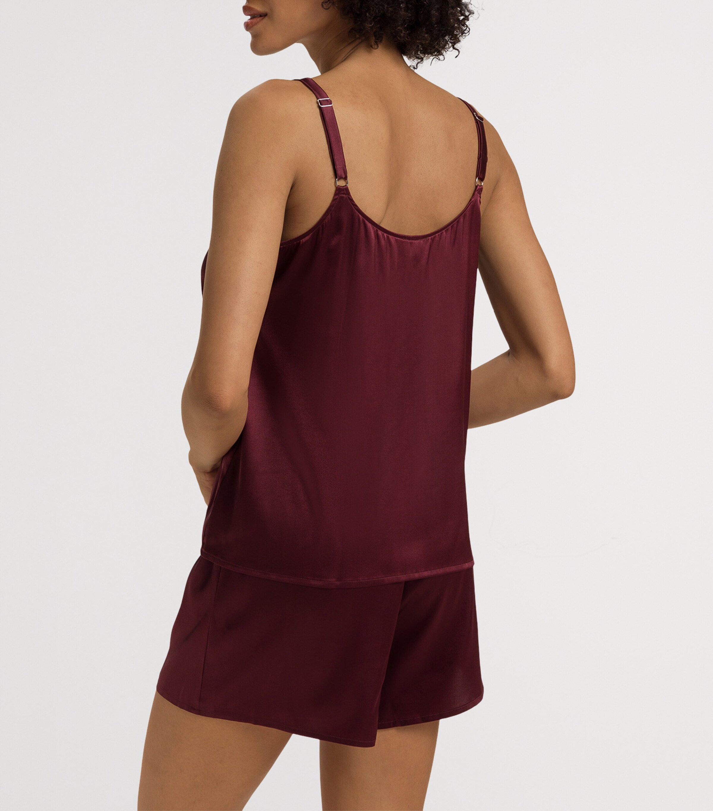 Hanro Stretch-Silk Grand Central Spaghetti Top | Women Clothing | Loungewear | Lounge Bottoms | Designers | Hanro | Nightwear Hanro Stretch-Silk Grand Central Spaghetti Top | Women Clothing | Loungewear | Lounge Bottoms | Designers | Hanro | Nightwear
