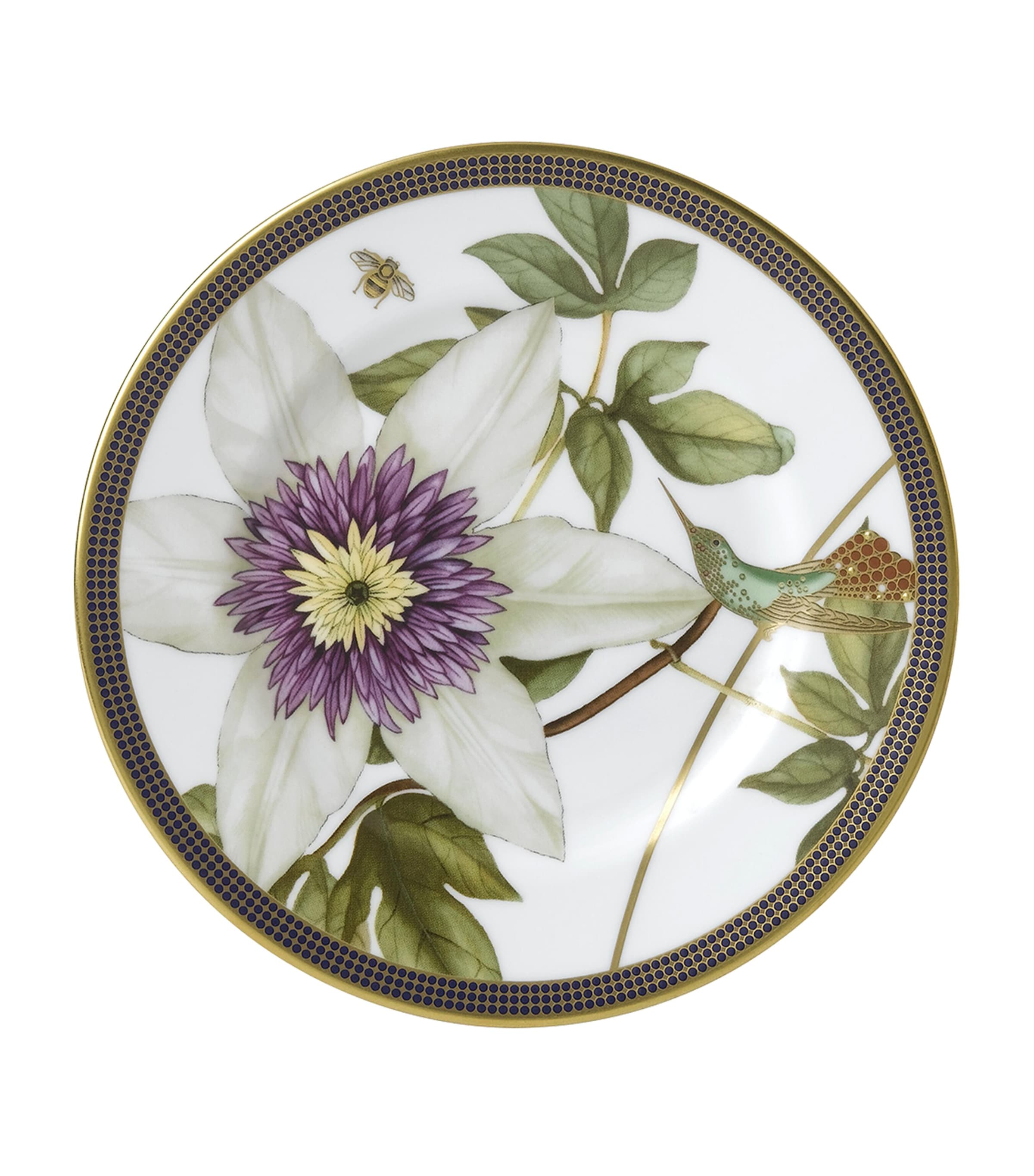 Wedgwood Hummingbird Plate In Multi