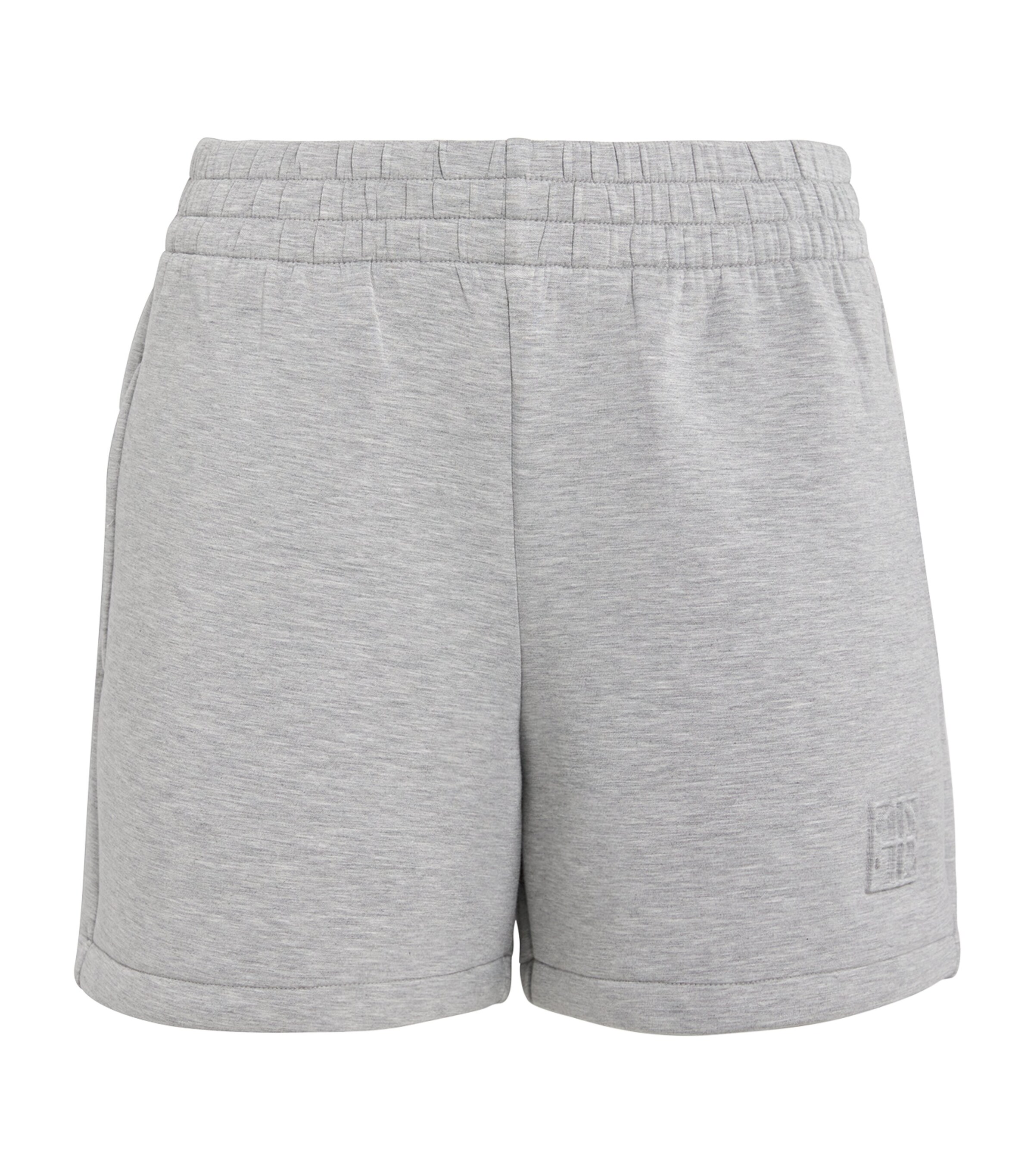 ANINE BING Stretch-Jersey Heather Sweatshorts | Women Clothing | Shorts | Loungewear | Lounge Bottoms | Designers | ANINE BING