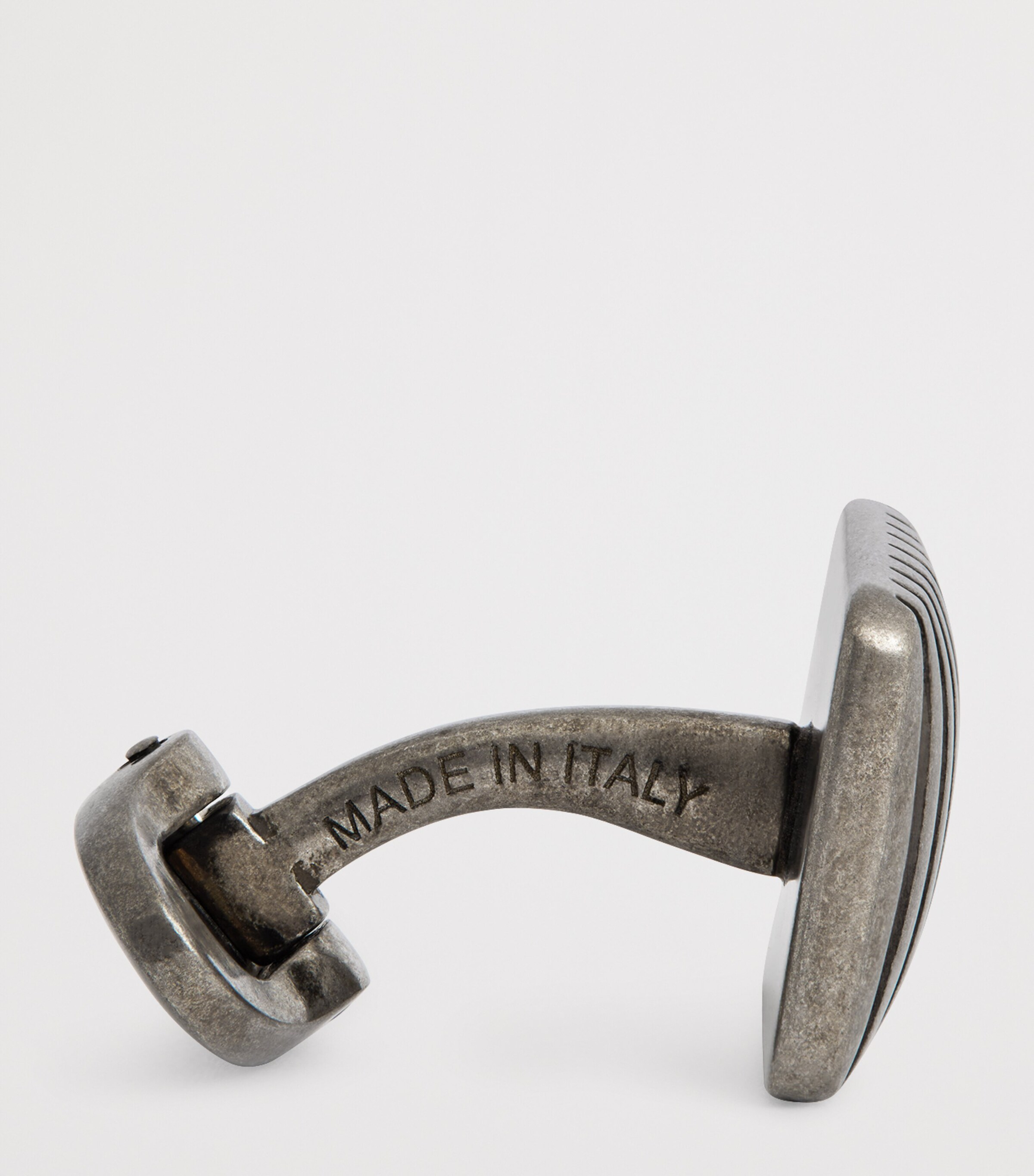 Sterling Silver Stripe-Effect Cufflinks U1112 Image 4