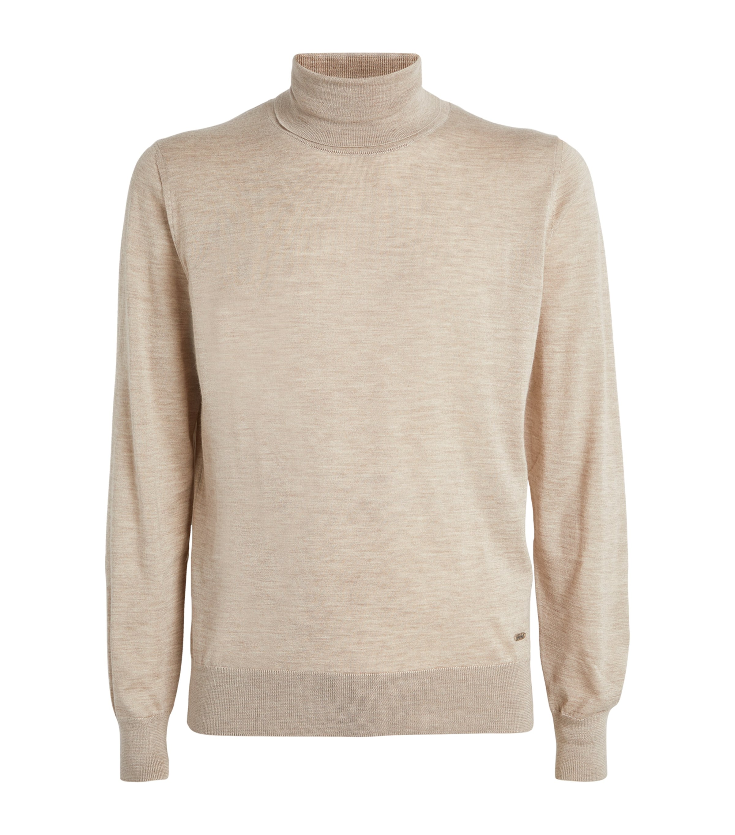 Brioni Cashmere-silk Rollneck Sweater In Ivory
