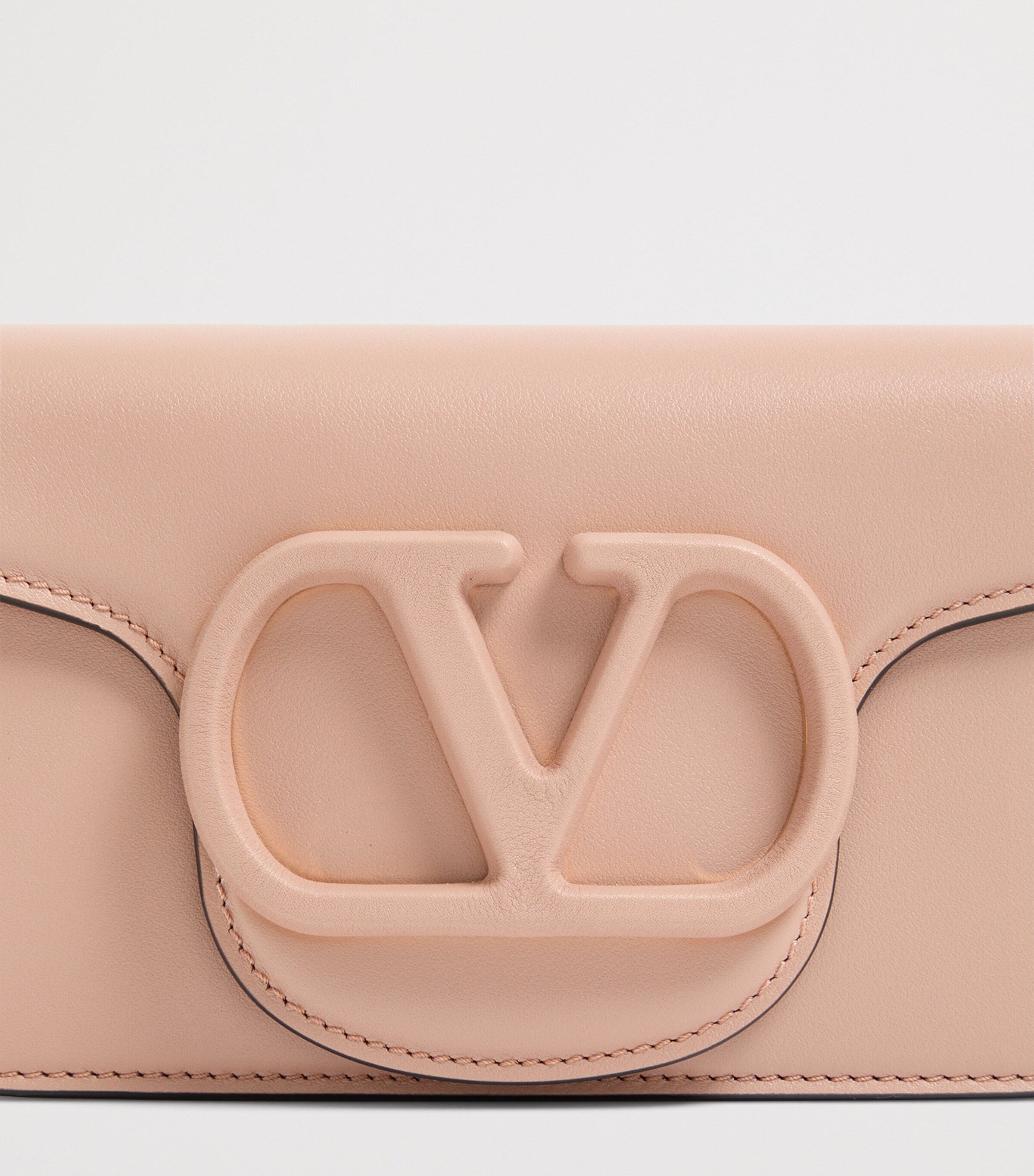 Valentino Garavani Small Leather Locò Shoulder Bag Image 6