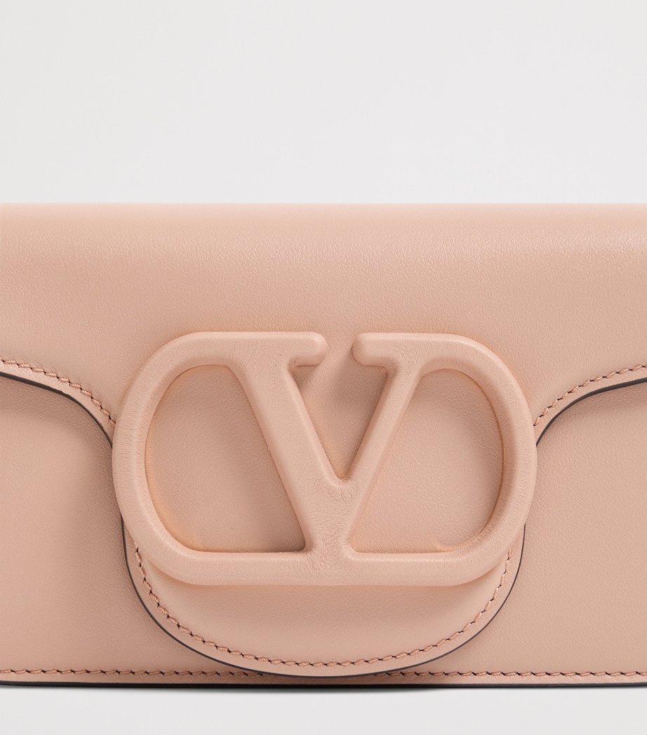 Valentino Garavani Small Leather Locò Shoulder Bag Image 6