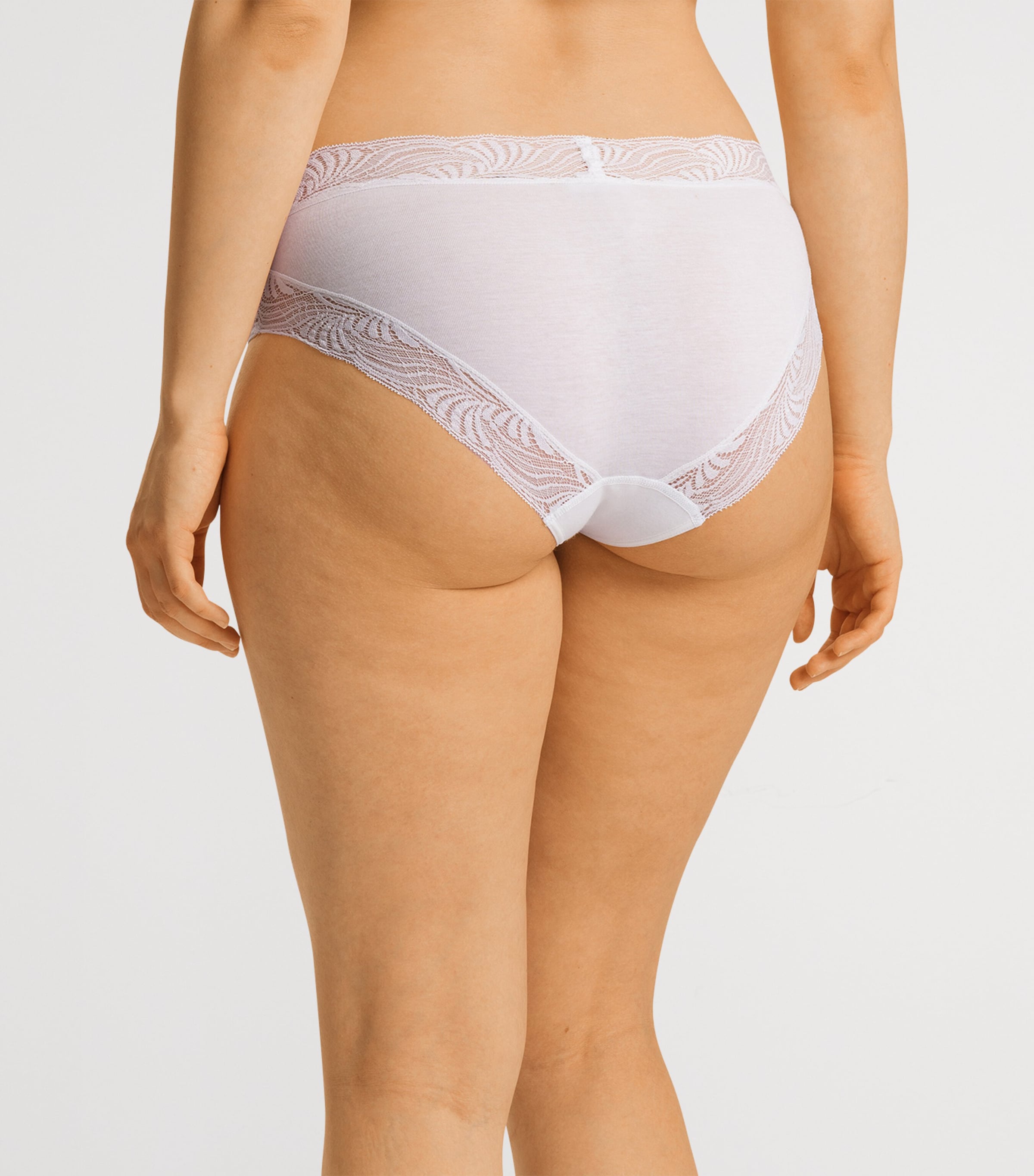 Cotton Delight Midi Briefs WHITE Image 4