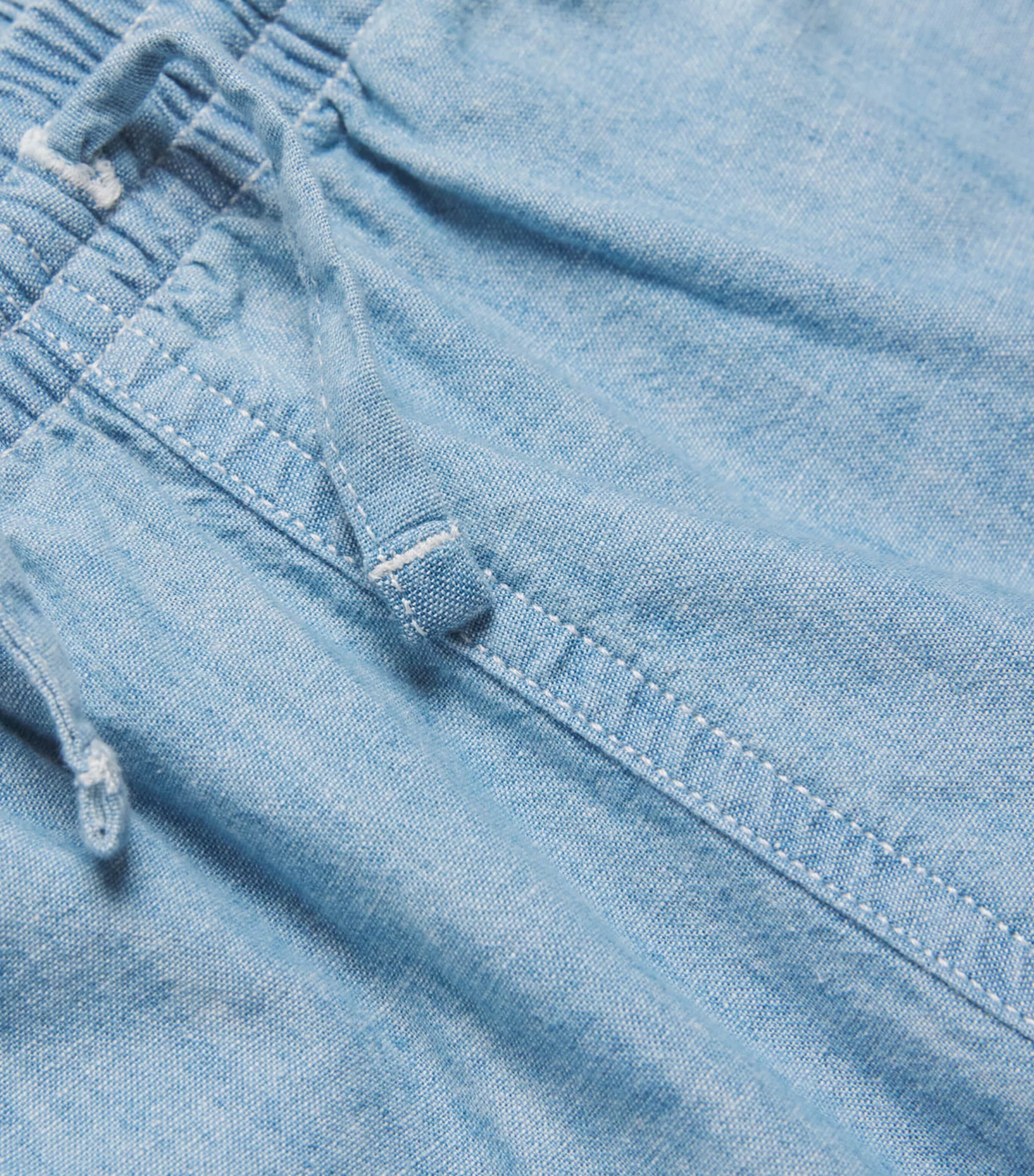 Ralph Lauren Kids Denim Shorts (4-7 Years) Chambray Image 4