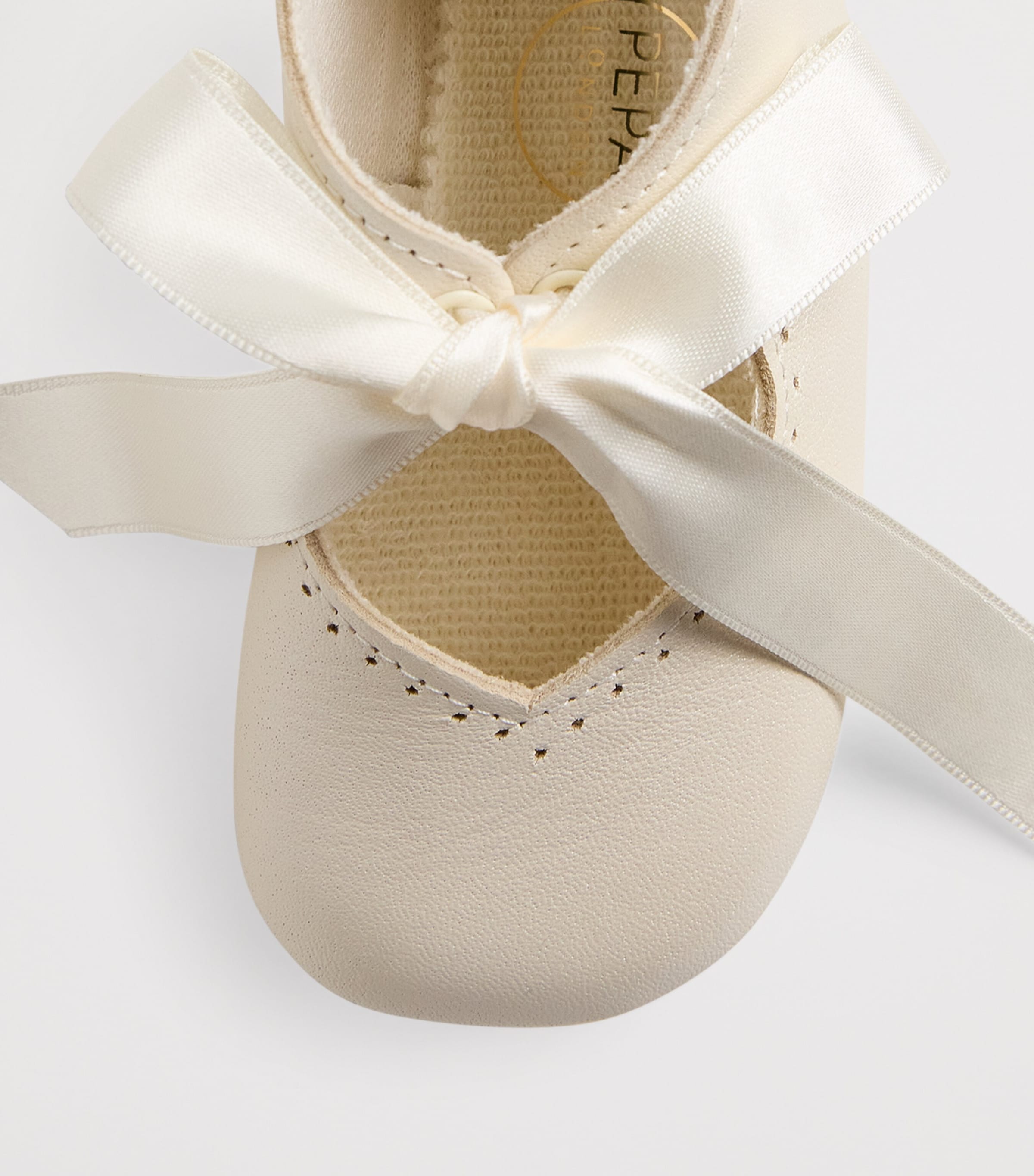 Leather Ceremony Mary Janes BEIGE Image 4