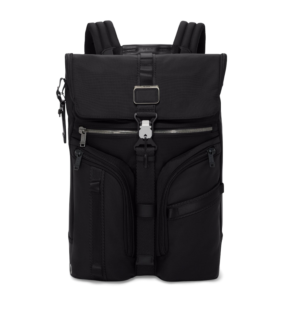 Alpha Bravo Surveillance Flap Backpack BLACK 1041 Image 1
