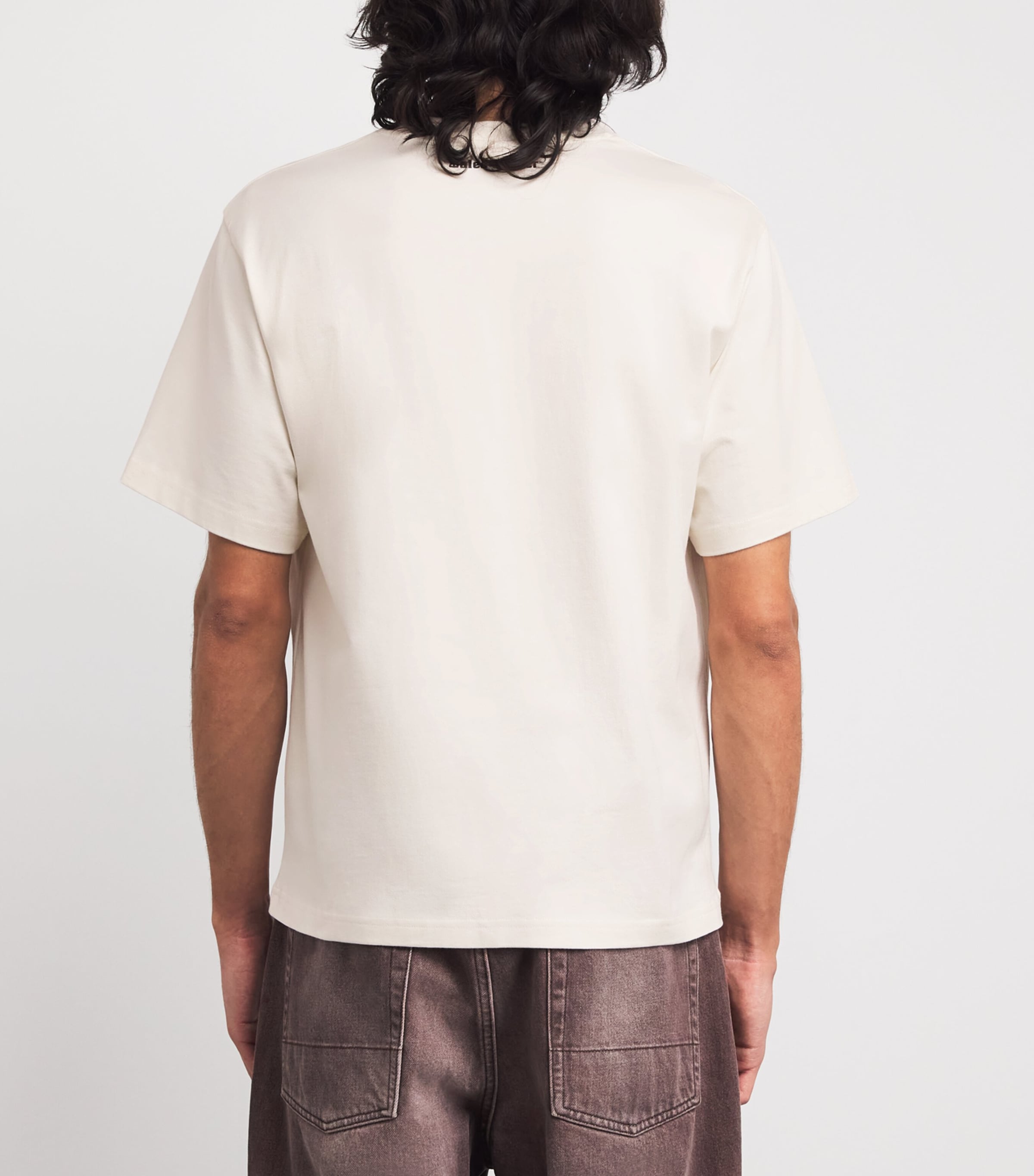 Cotton Compass T-Shirt IVORY / BROOCH 2 Image 4