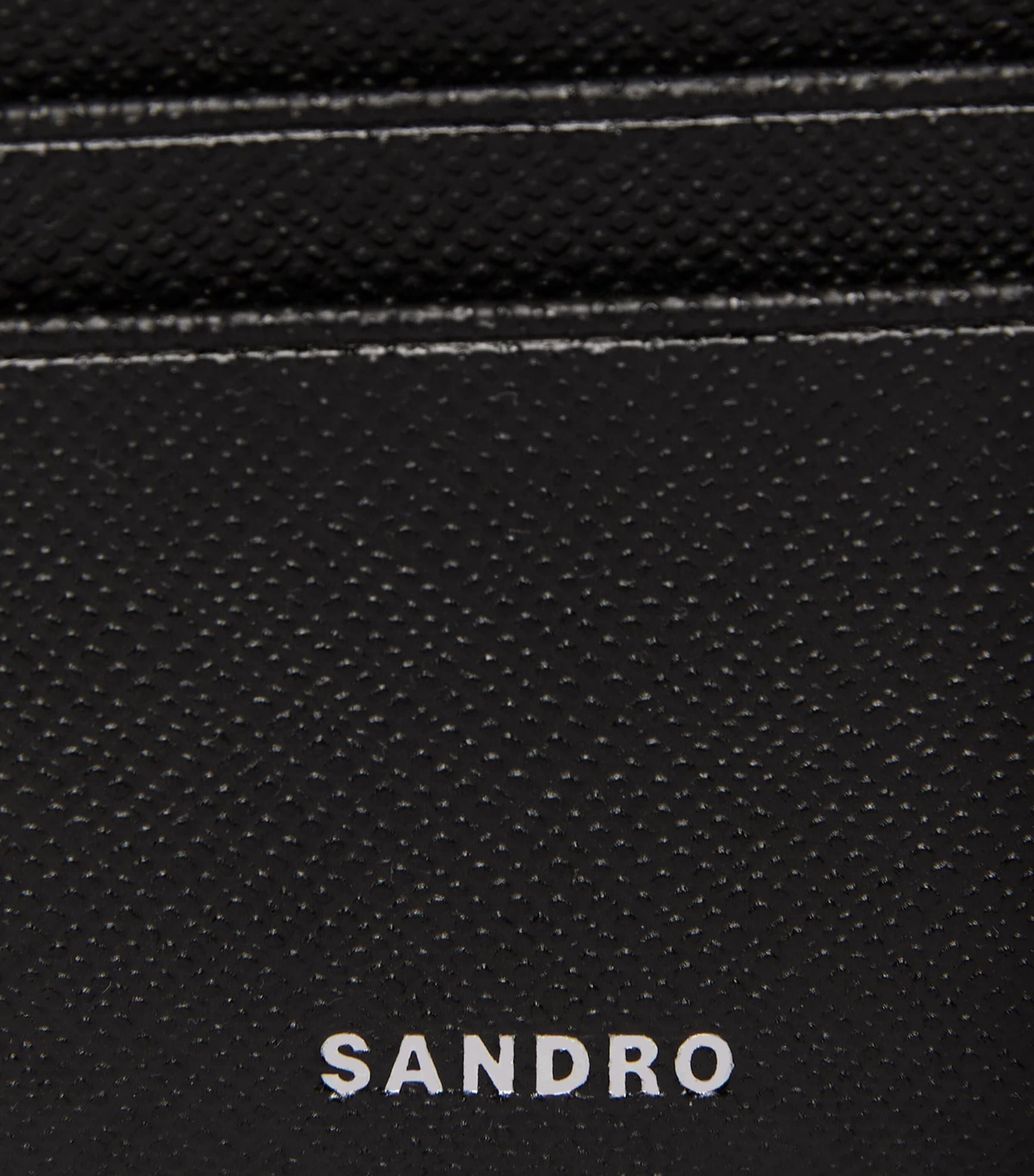 Leather Card Holder BLACK Image 4