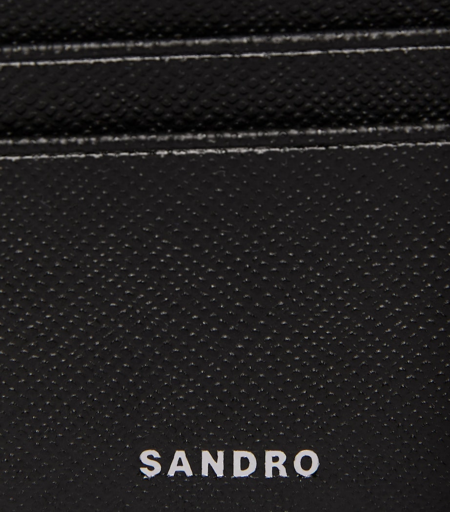 Leather Card Holder BLACK Image 4