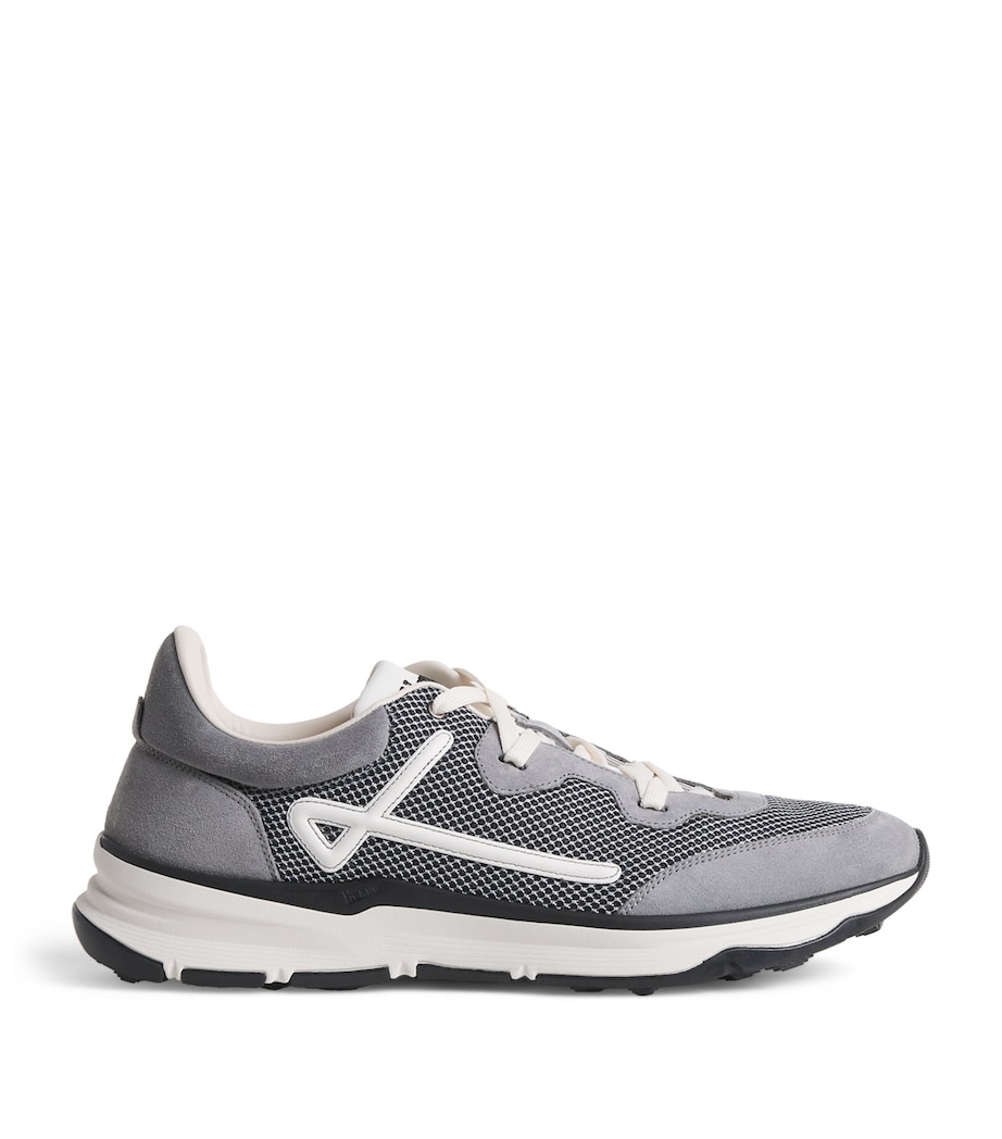 Herno Mesh Maggiore Sneakers Grigio Image 1