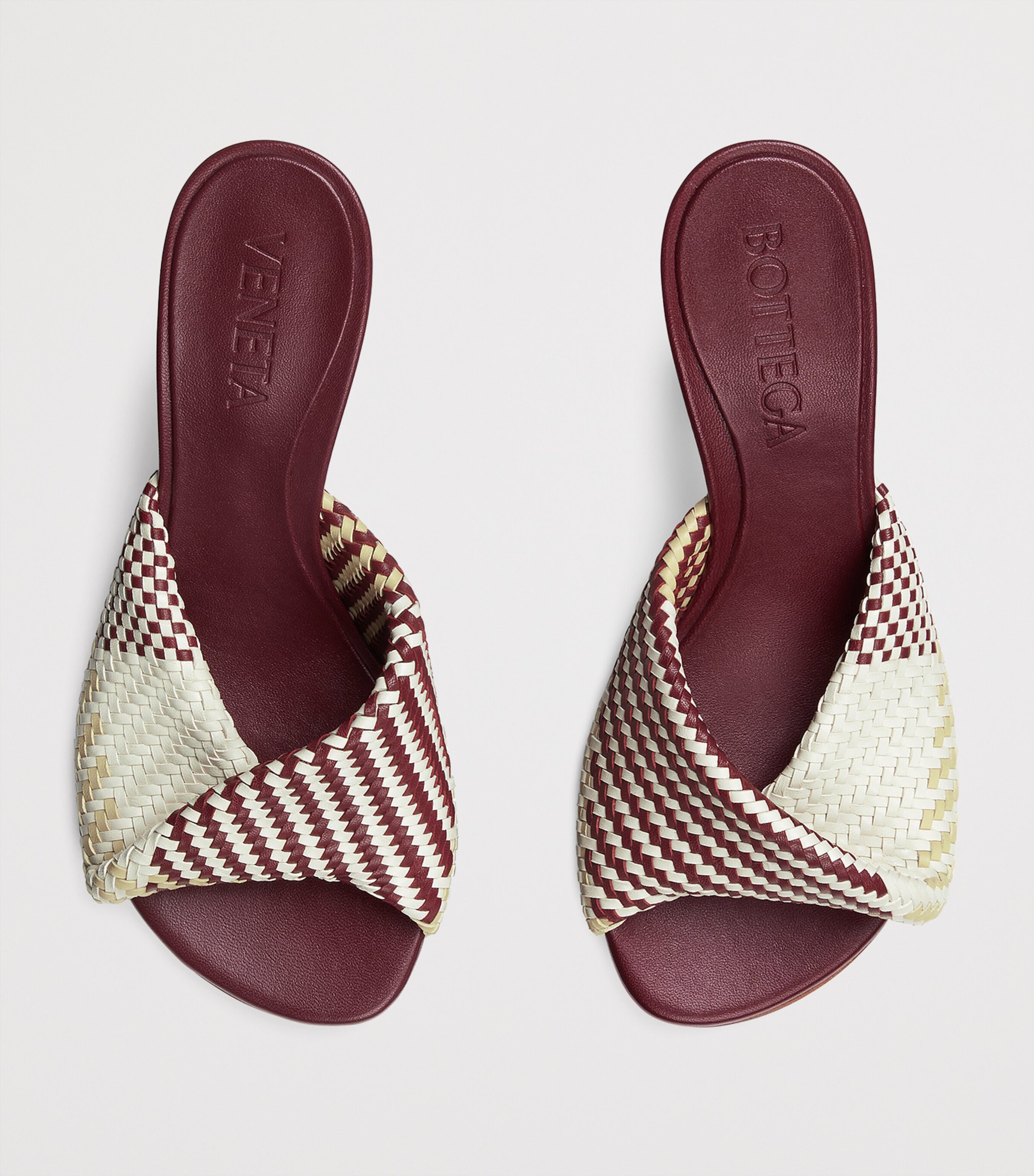 Bottega Veneta Leather Intrecciato Blink Mules 80 Image 5