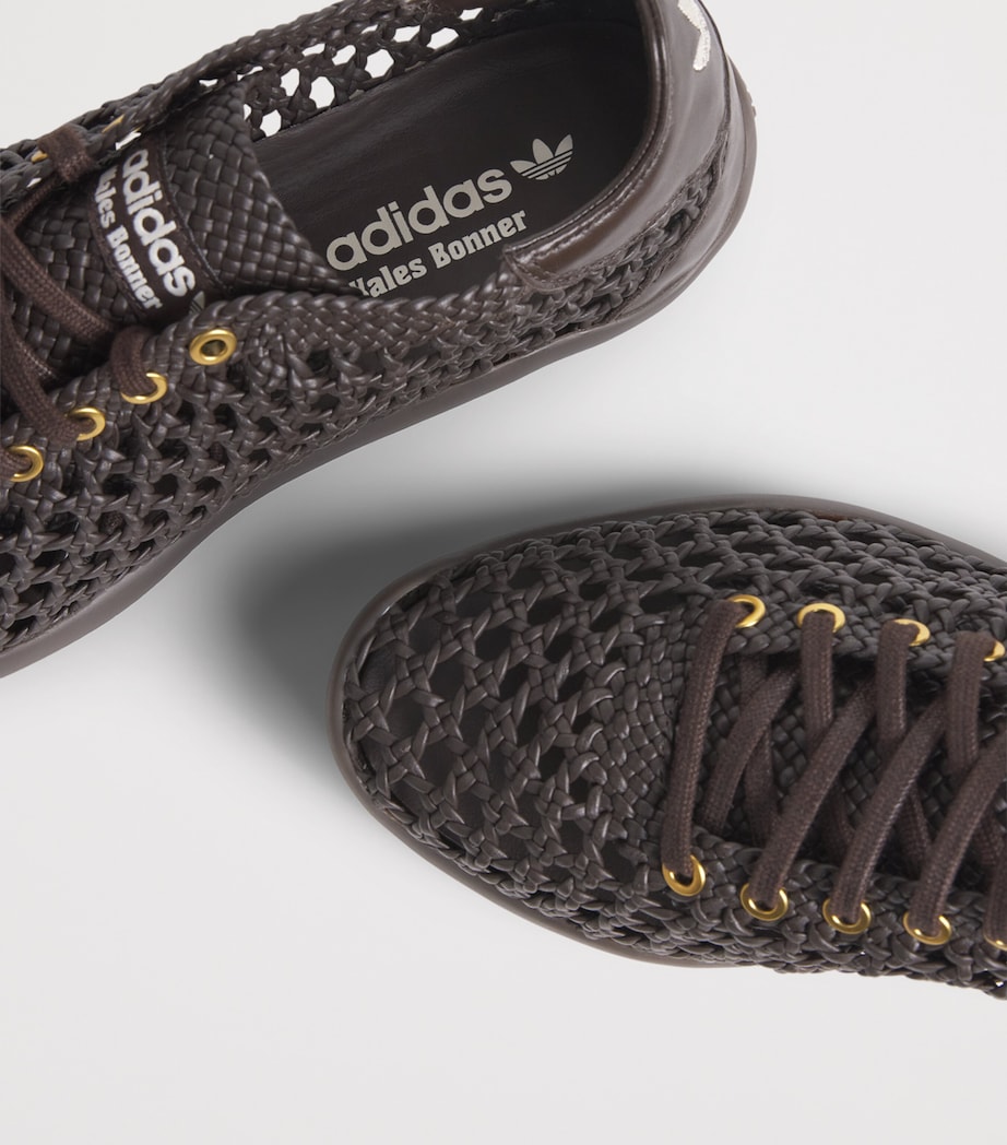 adidas x Wales Bonner Woven Karintha Sneakers Dbrown/dbrown/dbrown Image 7