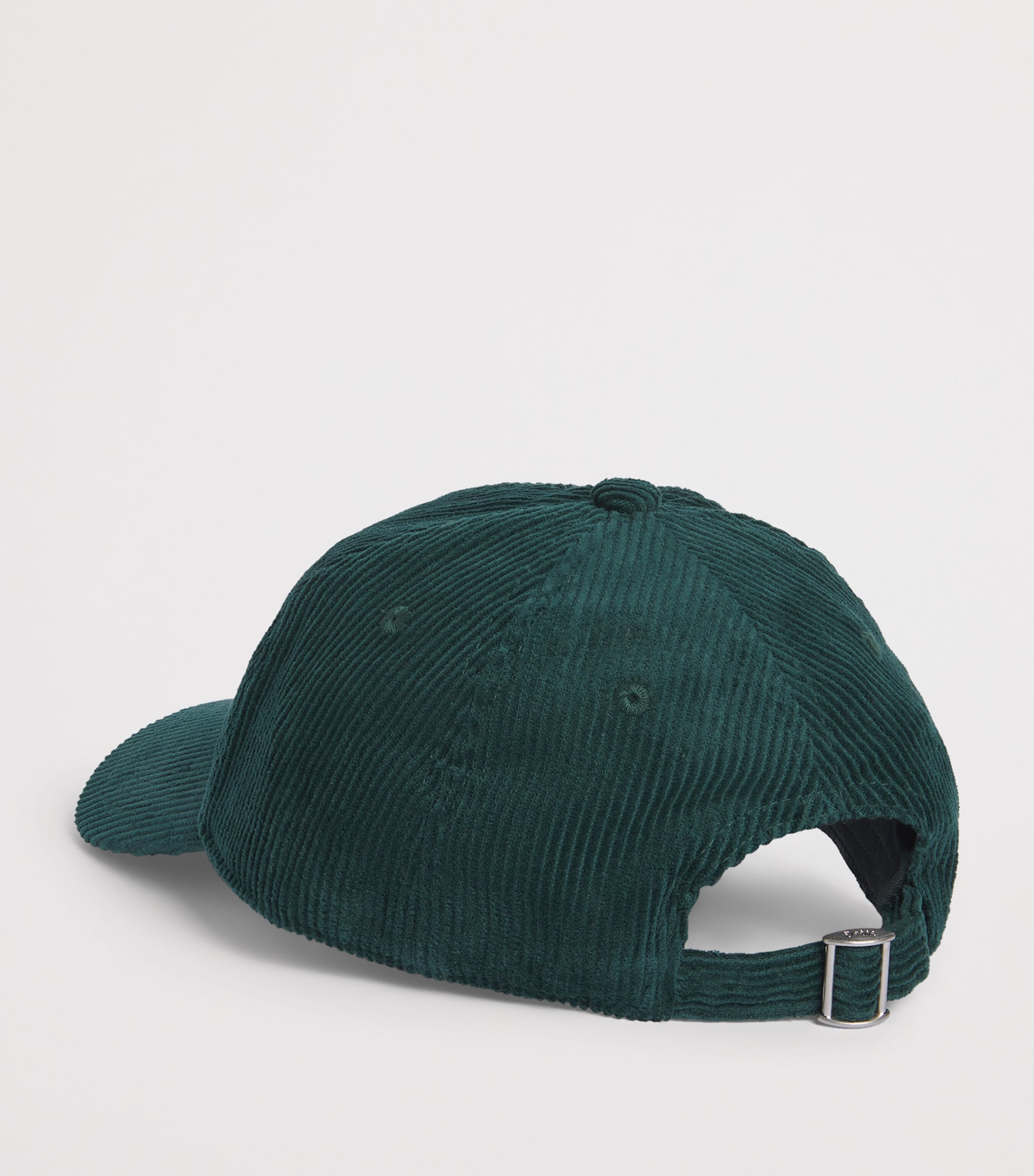 Drôle de Monsieur Original Corduroy Baseball Cap Dark Green Image 3