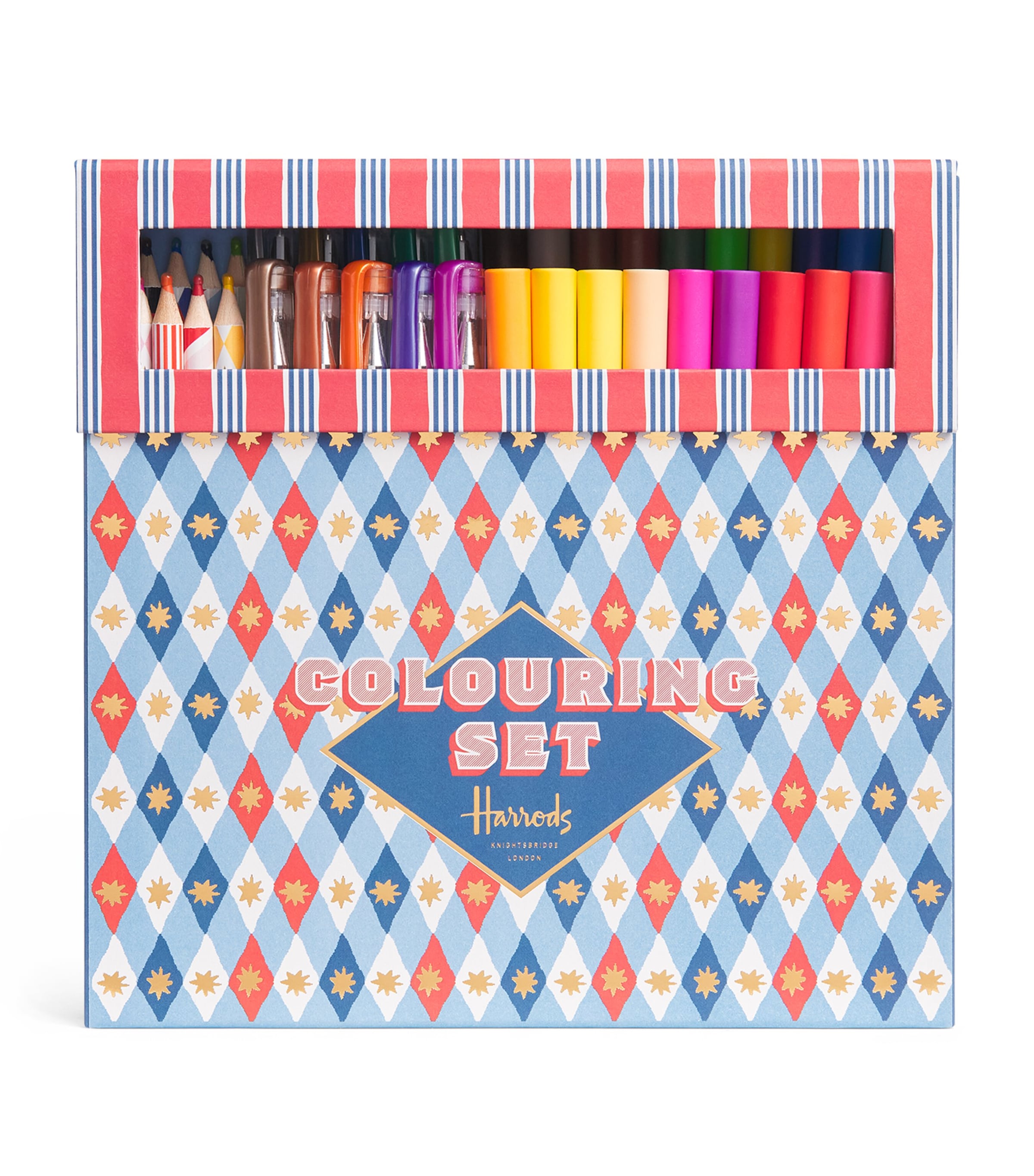Harrods Colouring Set (Box of 40) Image 1