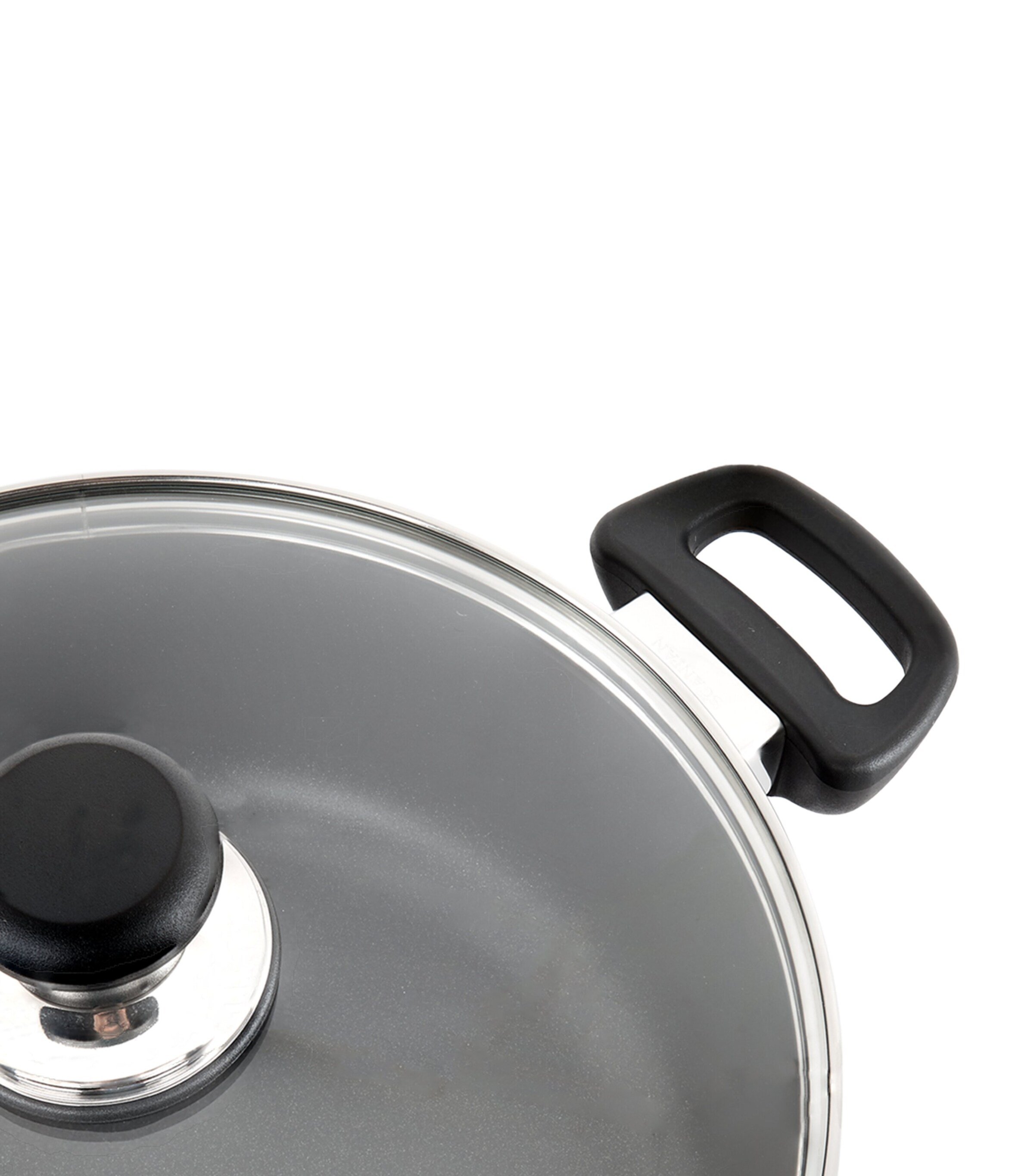 Classic Low Sauce Pot (26cm) BLACK Image 2