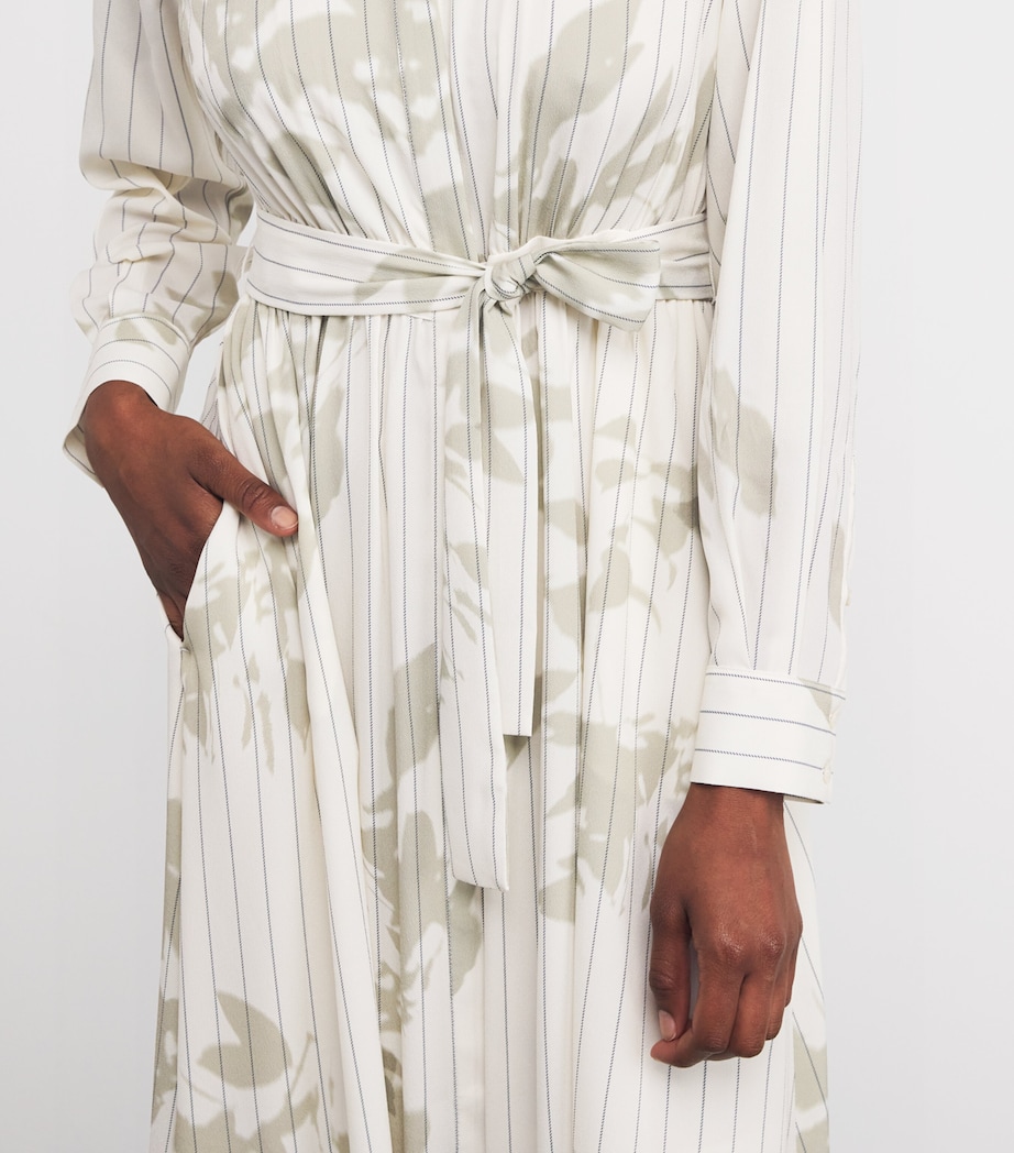 Printed Midi Dress CREAM Image 6