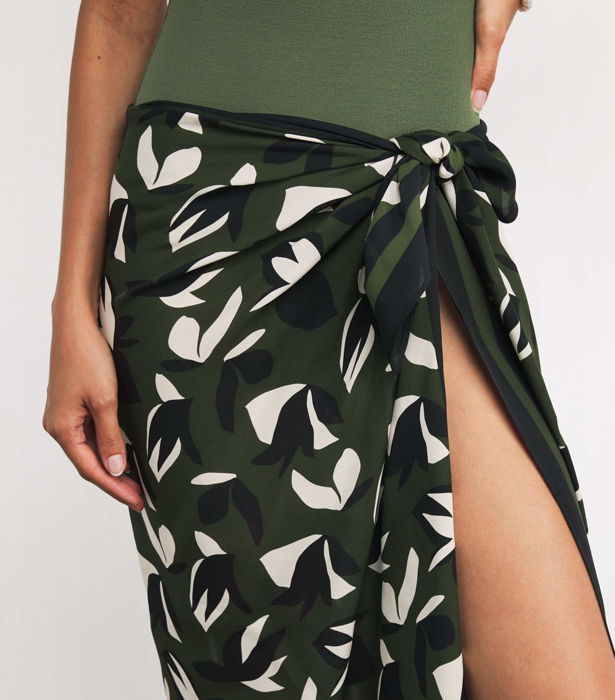 Silk Printed Sarong AGAVE Image 5