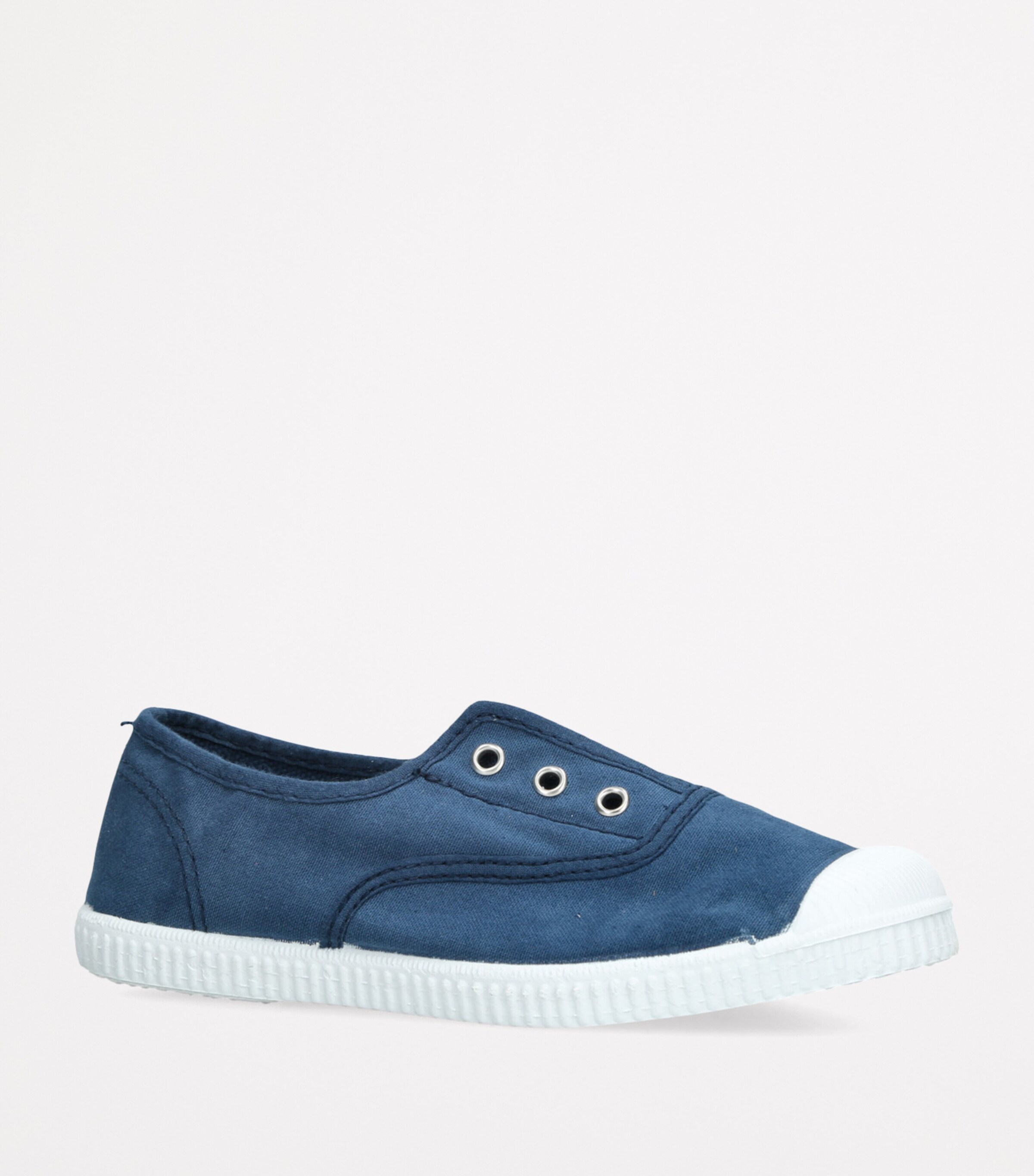 Canvas Darcie Slip-On Sneakers NAVY Image 3