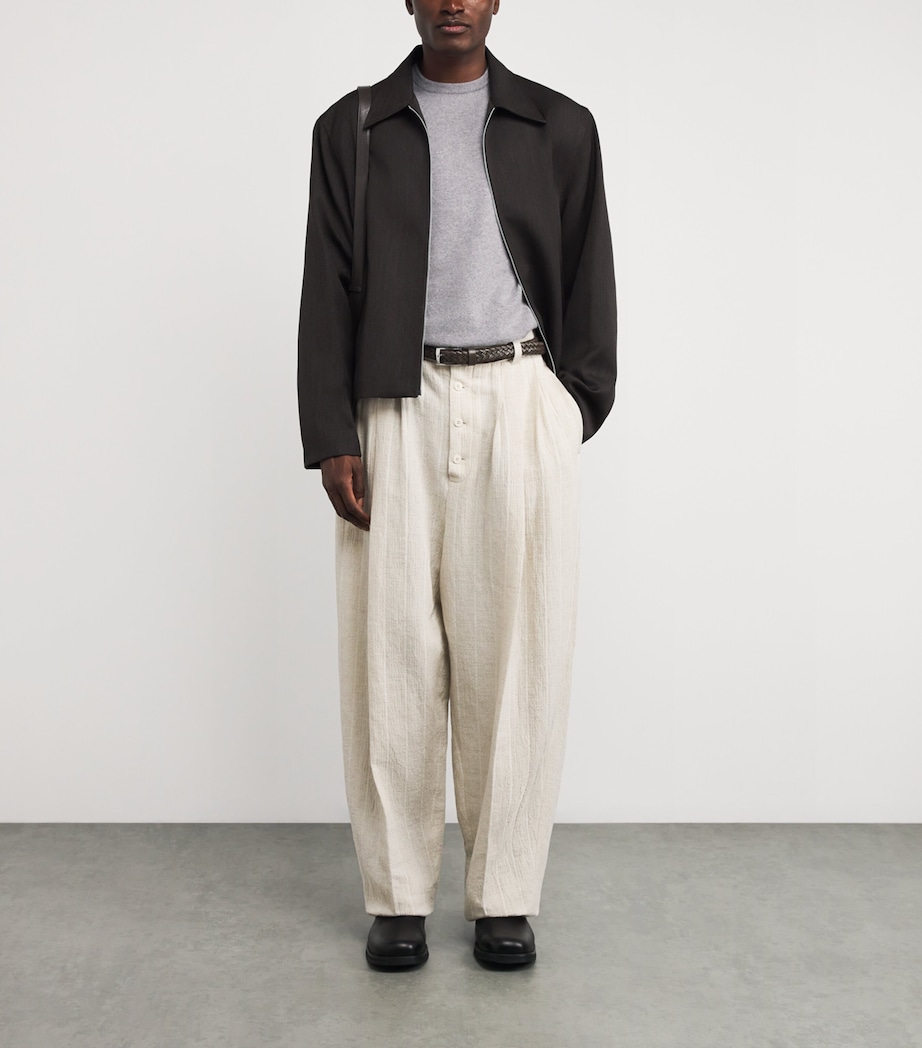 Kid Cashmere Crew-Neck Sweater 11128 LIGHT GREY Image 2