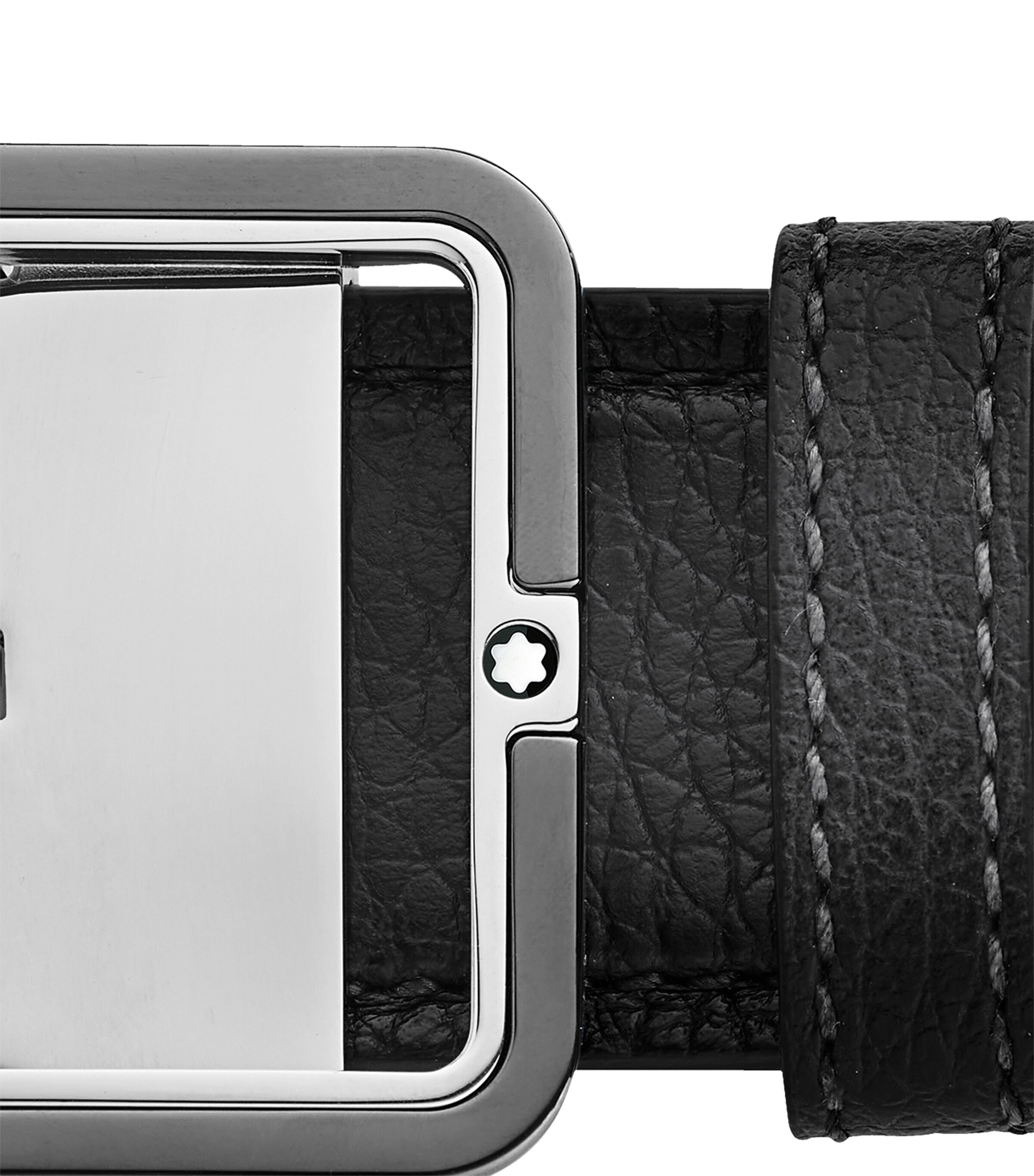 Montblanc Leather Meisterstück Belt Grey Image 4