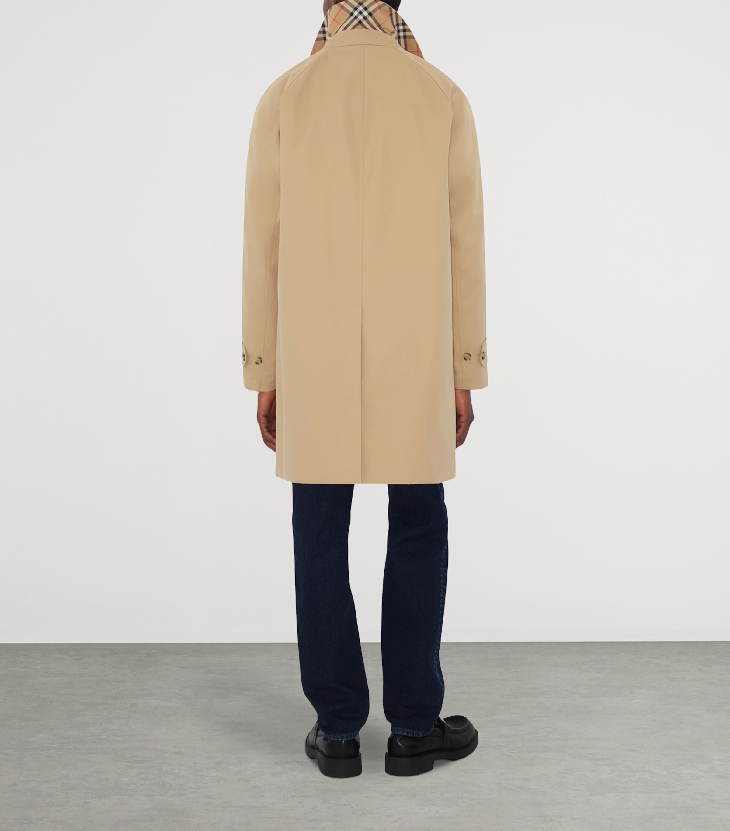 Mid-Length Camden Heritage Car Coat HONEY Image 4