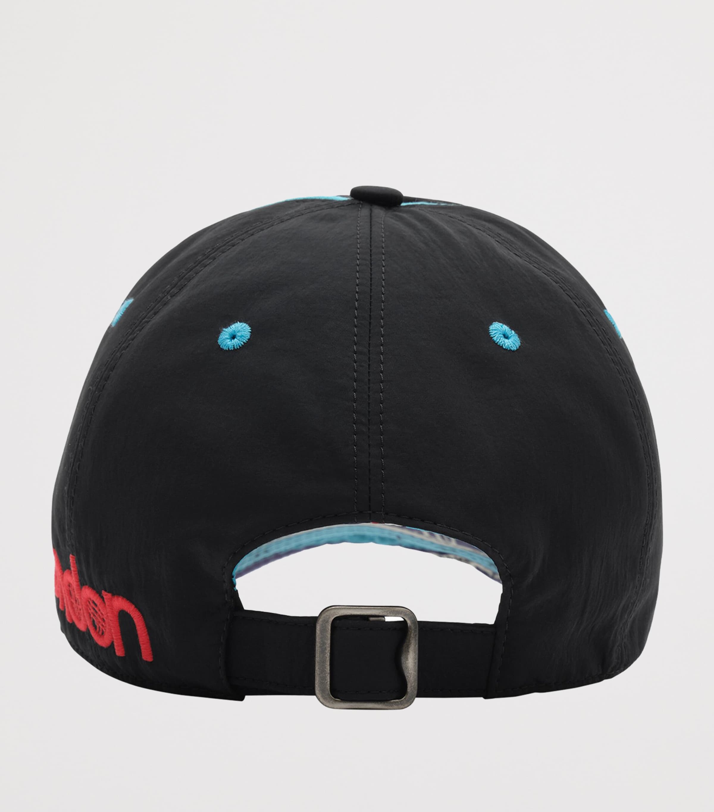 Burberry Black Nylon London Map Baseball Cap | Harrods US