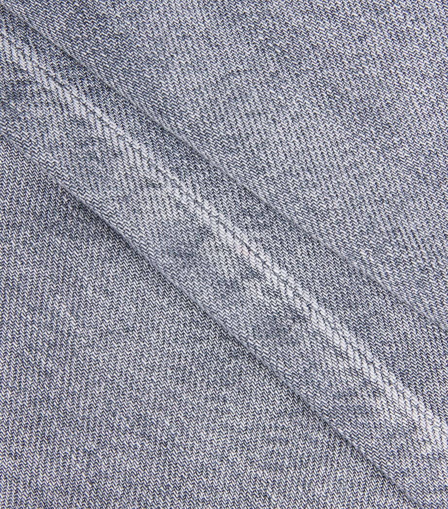 Rag & Bone Womens Featherweight Logan Mid-Rise Wide-Leg Jeans Sterling Image 6