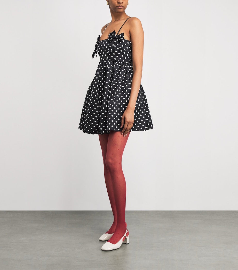 Falke Womens Dot 15 Tights Ruby Image 2