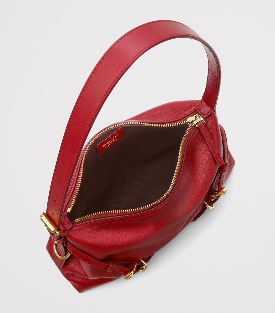 Mini Calfskin Voyou Shoulder Bag DARK RED Image 5