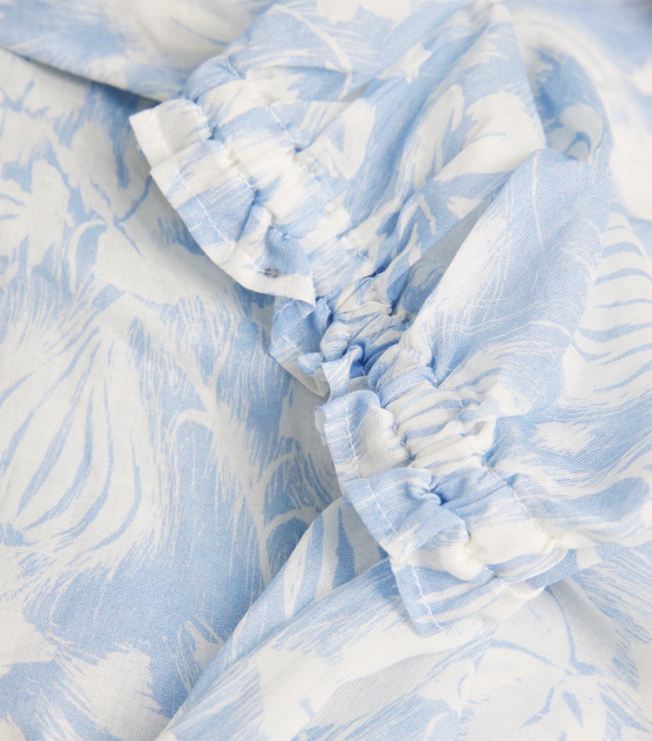 Fig Print Alma Pyjama Set BLUE Image 5