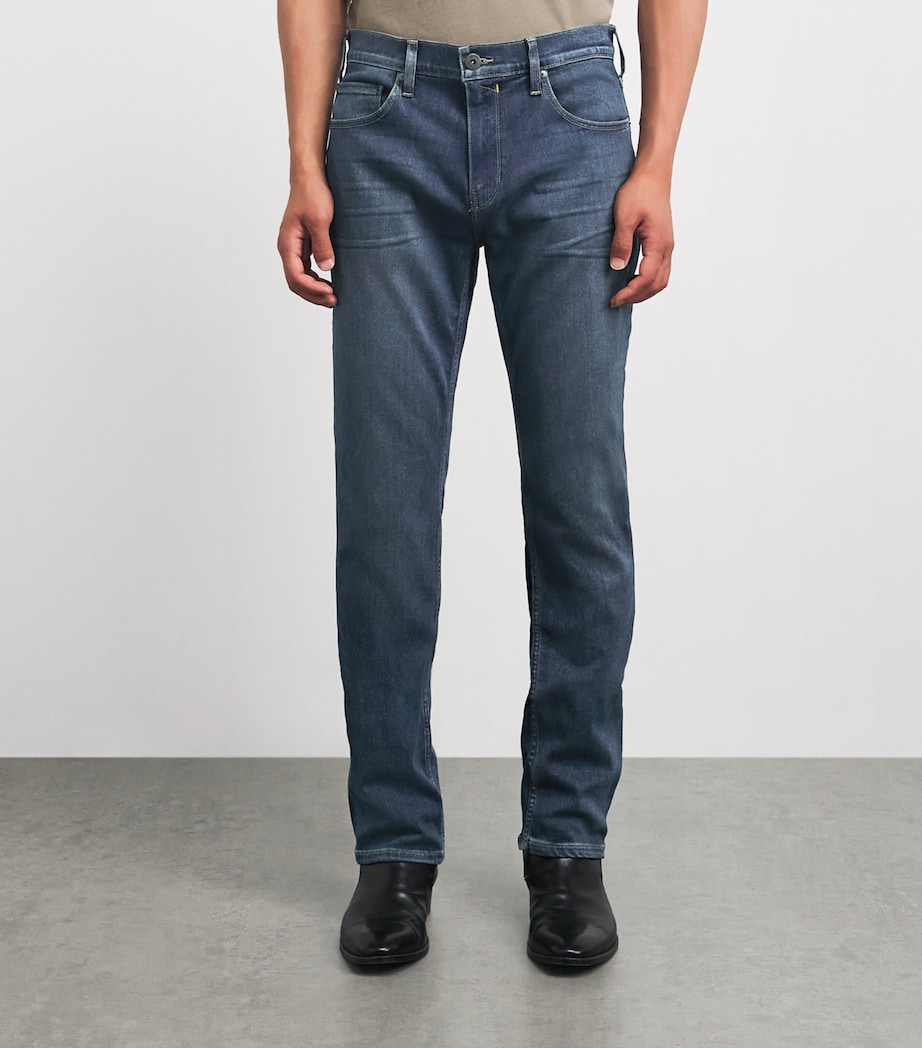 PAIGE Mens Federal Slim Jeans Windmar Image 4