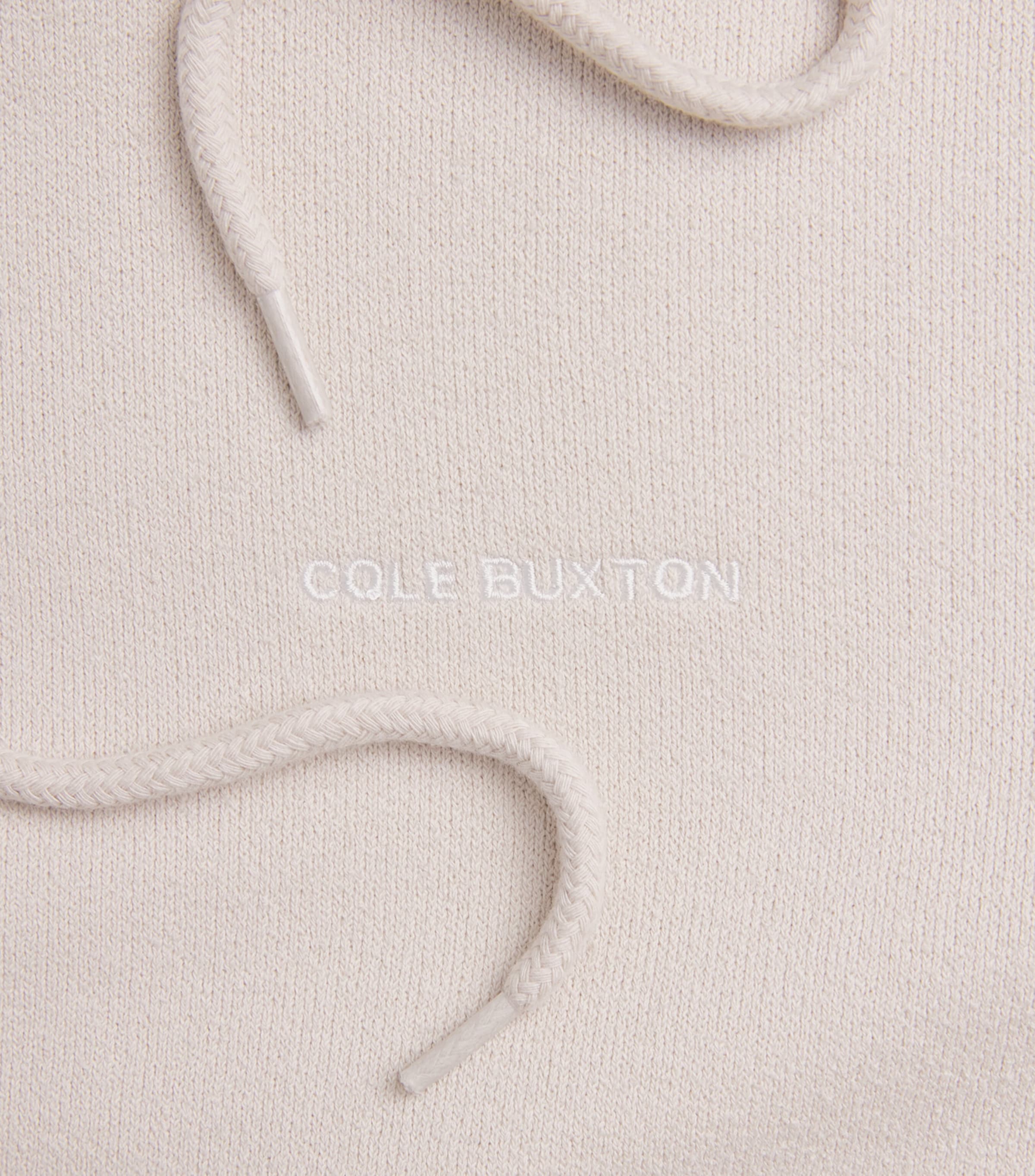Cotton-Blend Logo Hoodie SAND 380 Image 5