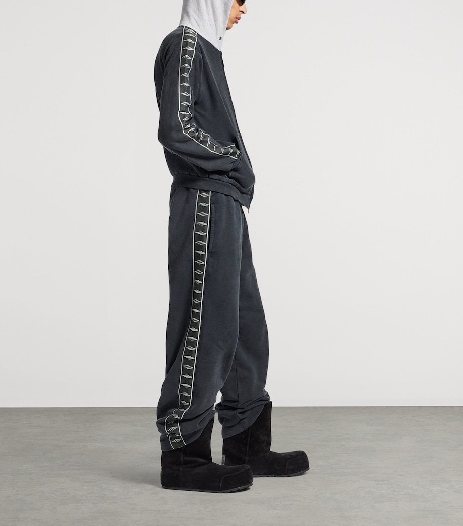 Balenciaga Mens Cotton 3B Sports Icon Hoodie Image 4