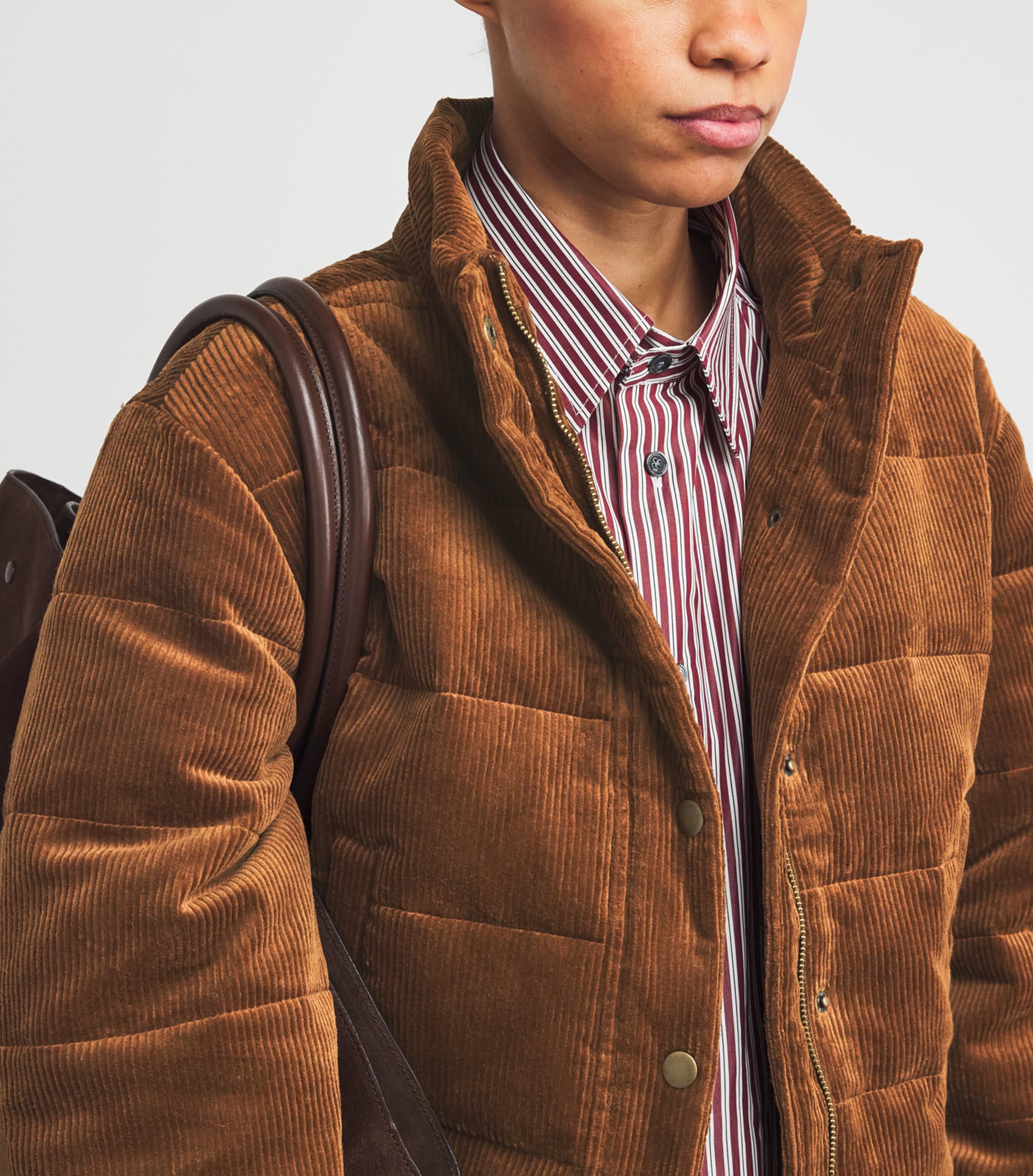 Corduroy Puffer Jacket COGANC Image 6