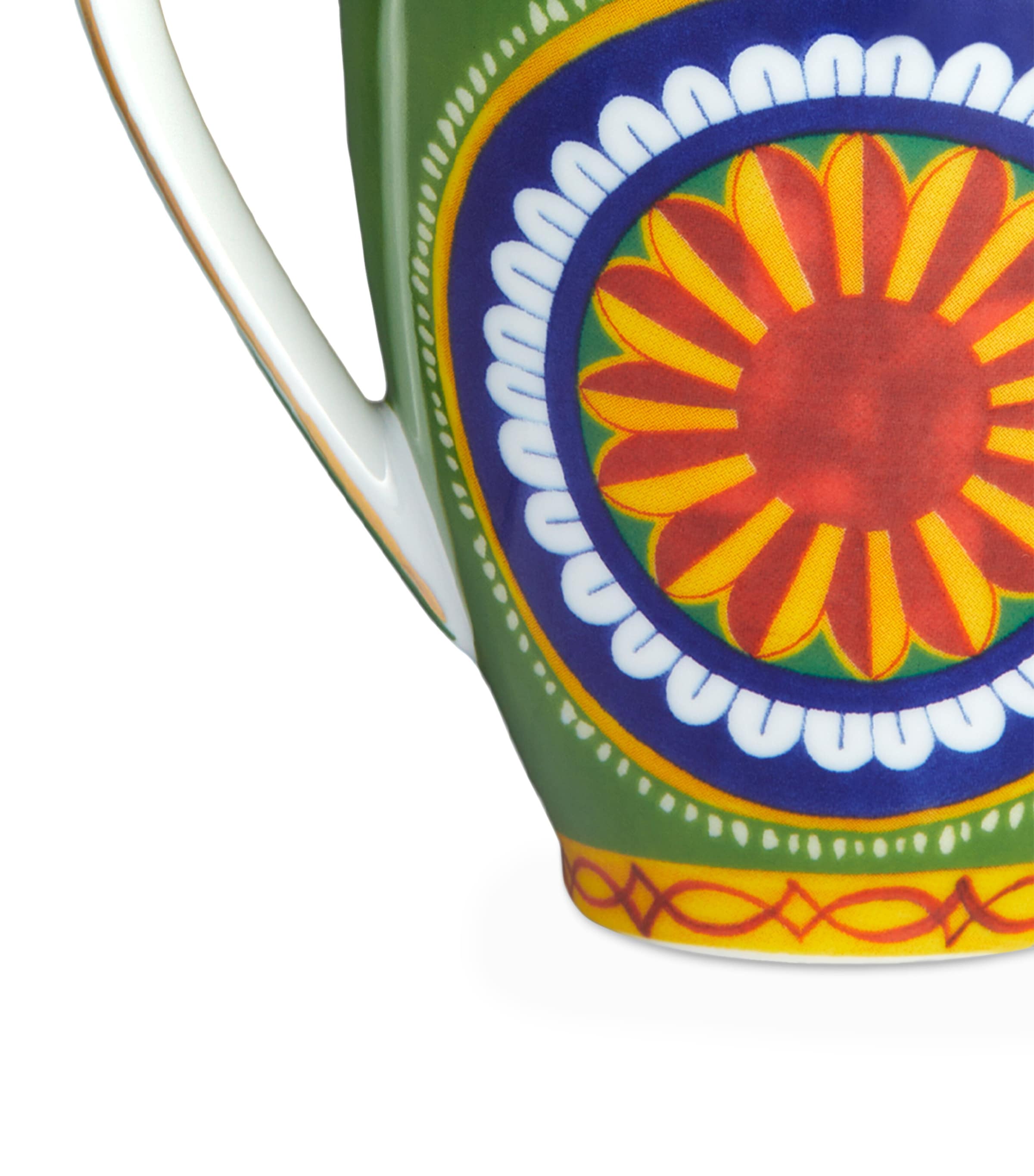 Carretto Milk Jug (8.5cm) UC064 RE F DO AZZURR Image 3