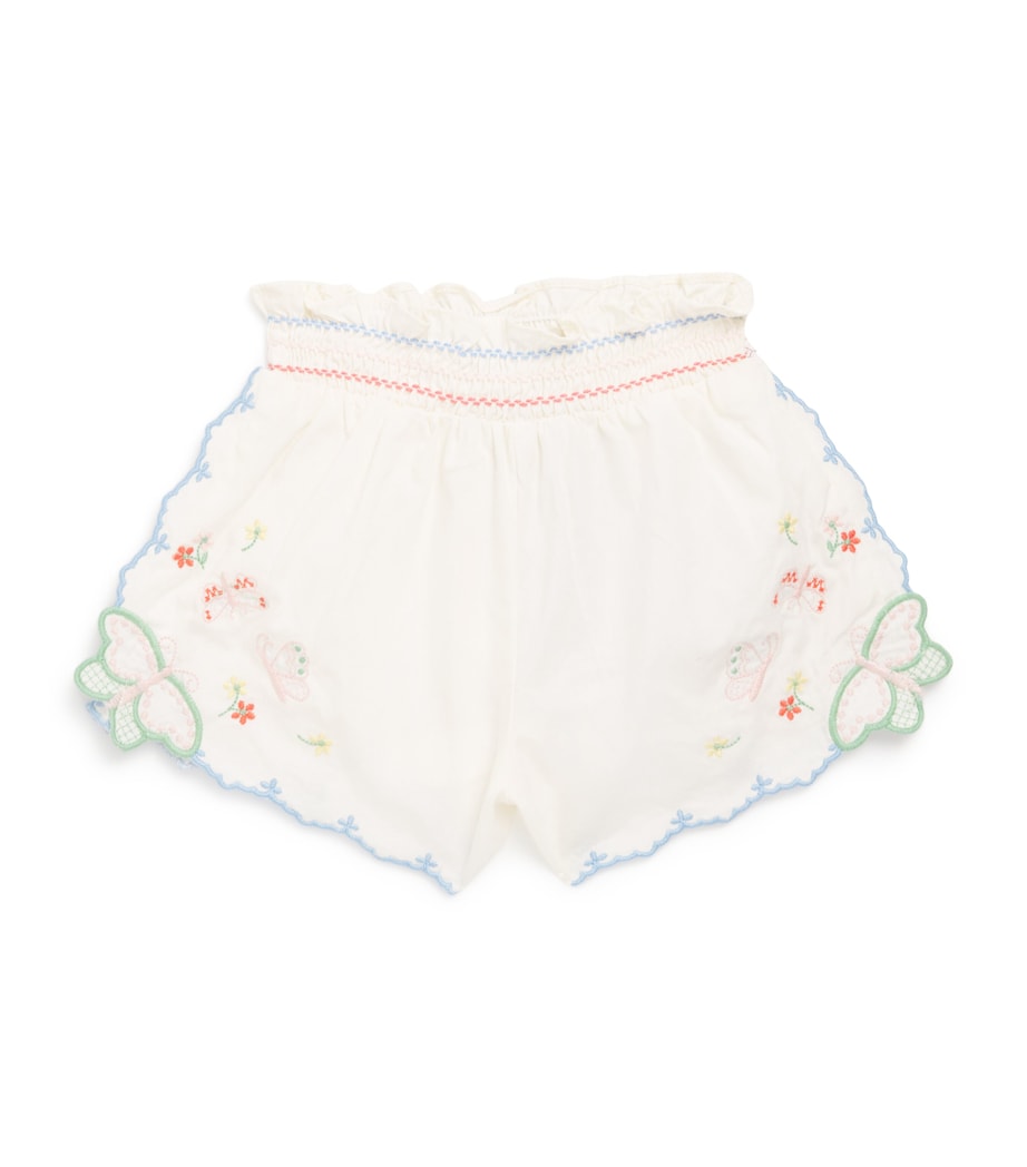 Gingersnaps Cotton Jisoo Shorts (6-36 Months) Offwhite Image 1