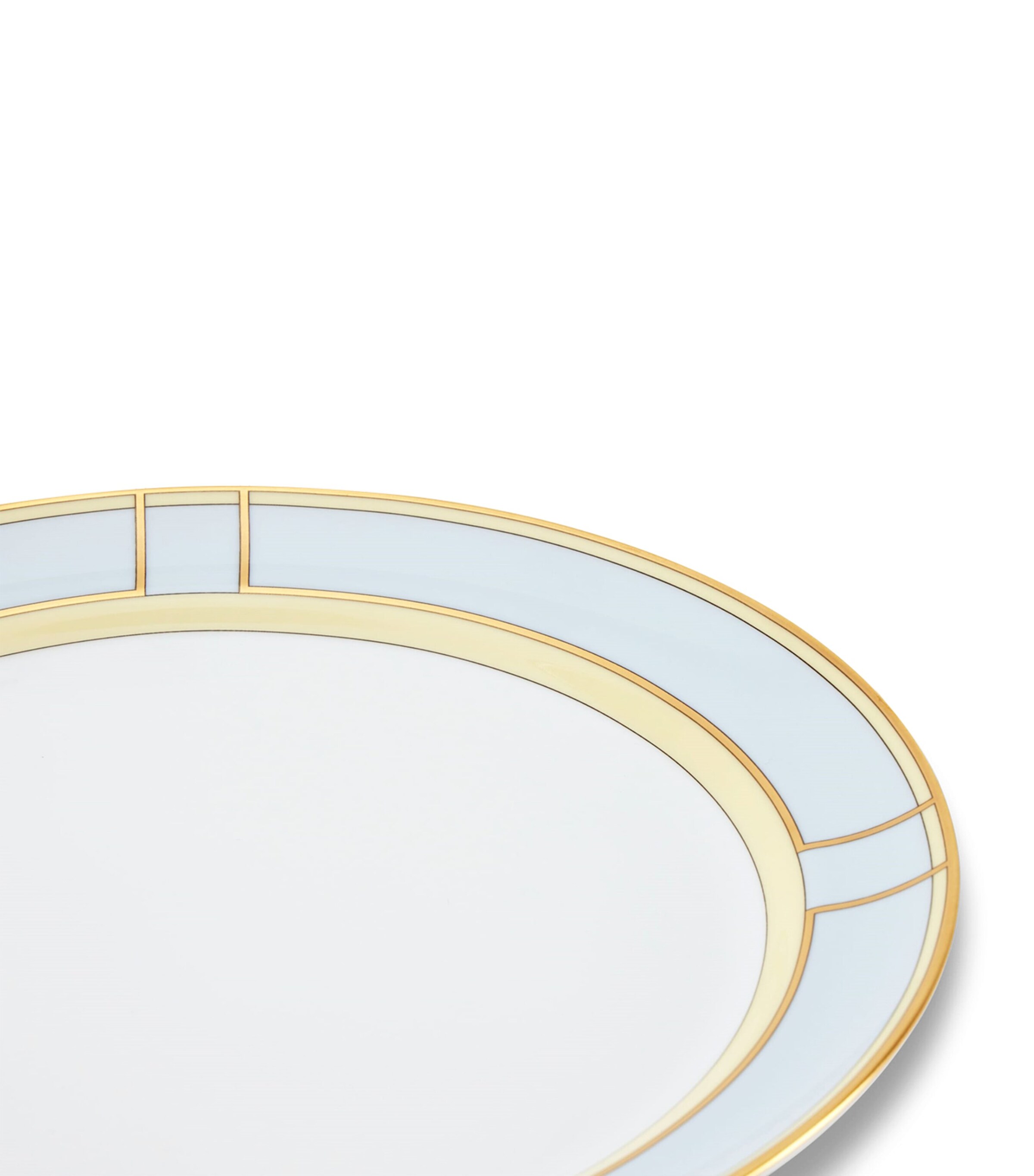 GINORI 1735 Porcelain Colonna Diva Celeste Side Plate (24cm) Image 5