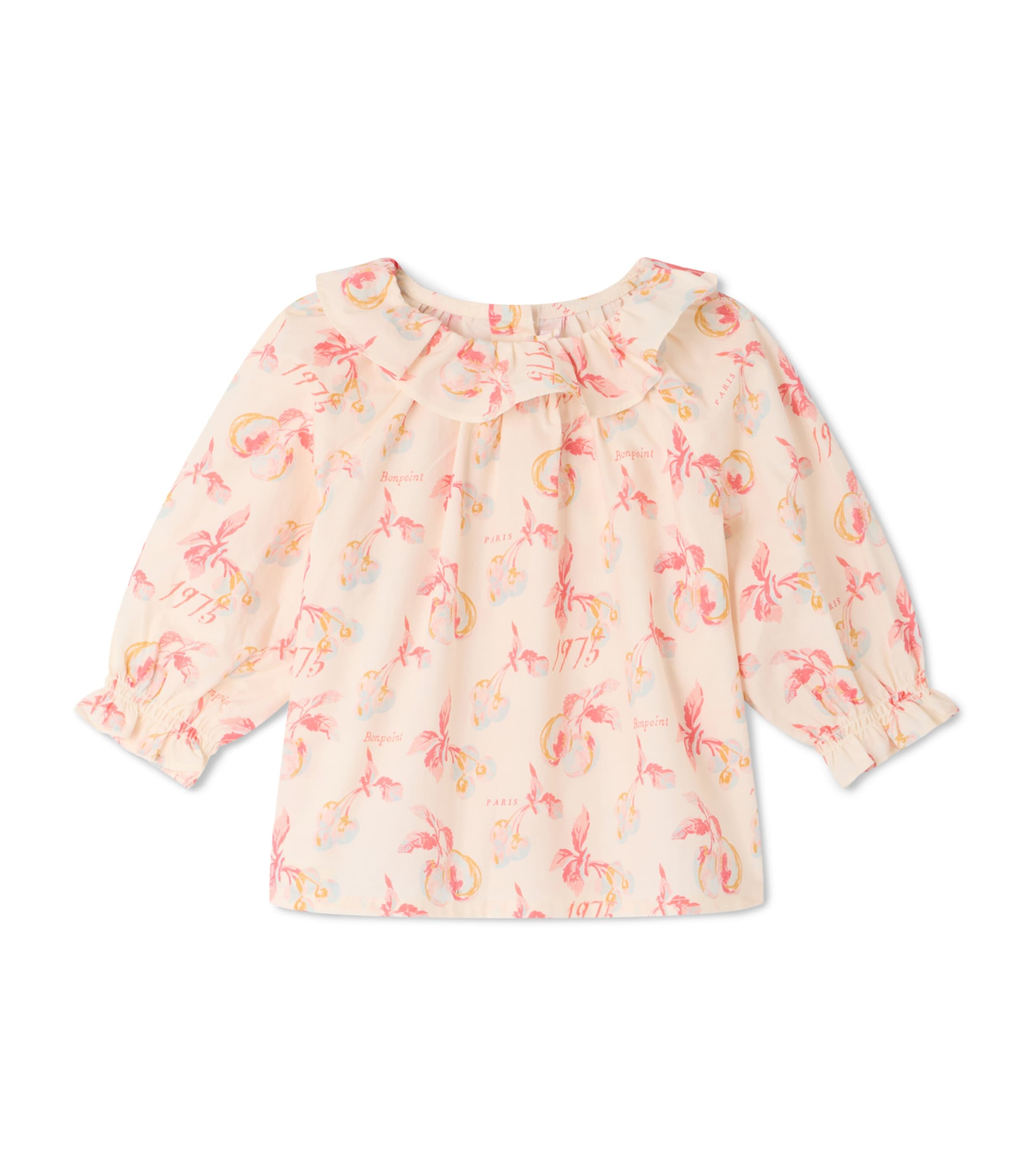 Bonpoint Printed Top (6-18 Months) Im Ecru Image 1