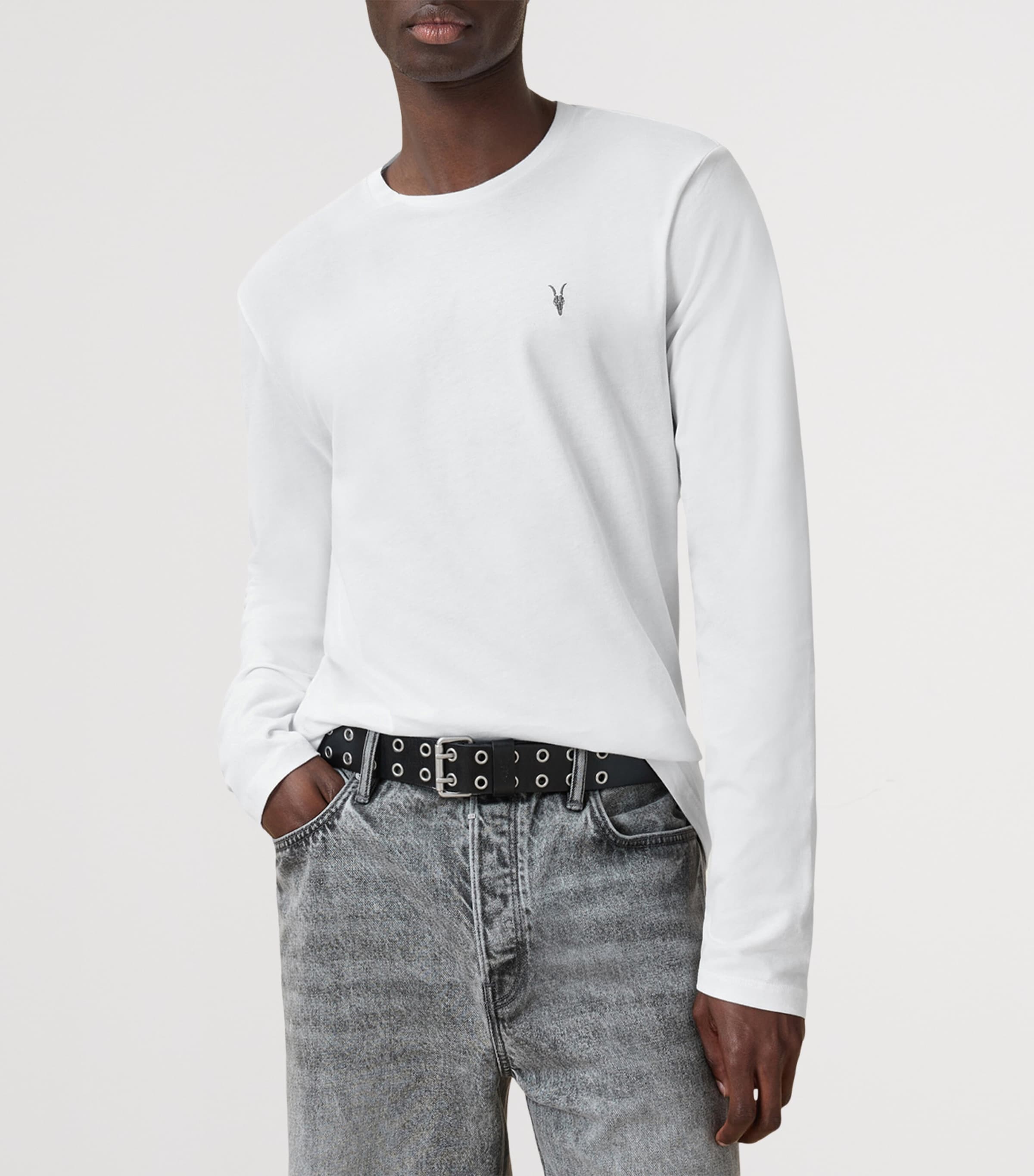 Organic Cotton Brace T-Shirt OPTIC WHITE Image 4