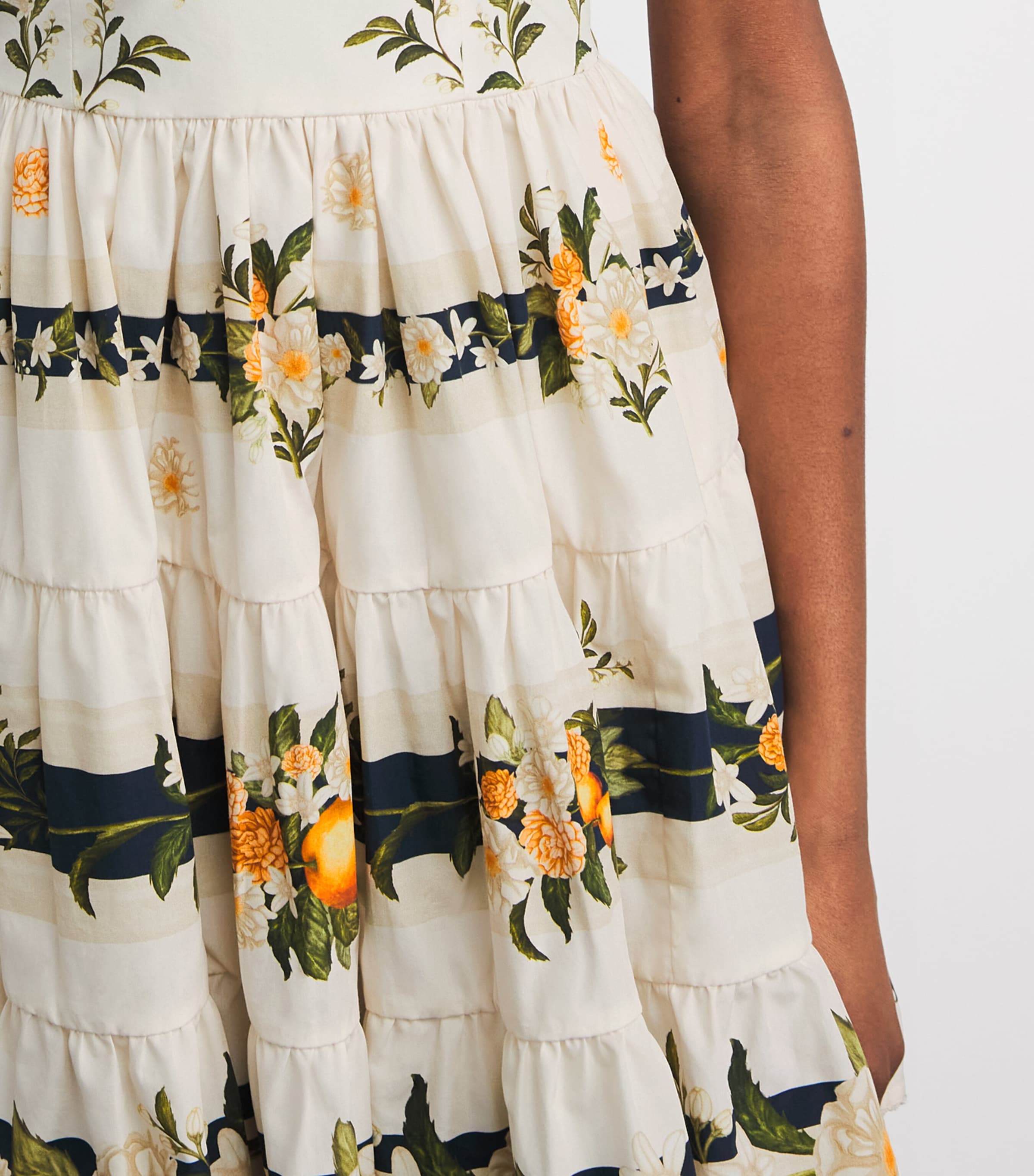 Agua By Agua Bendita Womens Cotton Floral lima Valle Mini Dress Image 5