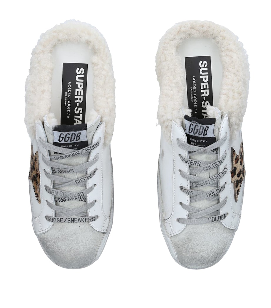 Leather Superstar Sabot Sneakers WHITE/OTH Image 4