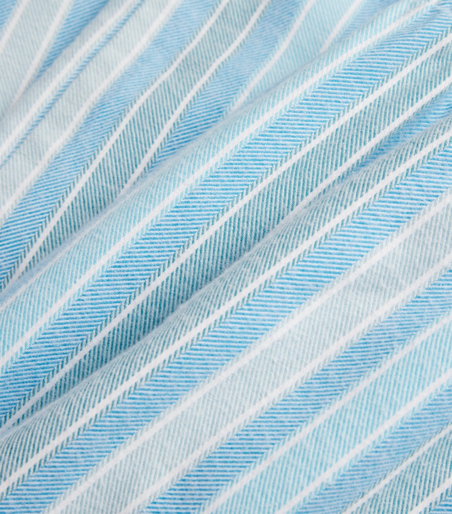 Brushed Cotton Pyjama Trousers 015 BLUE Image 5