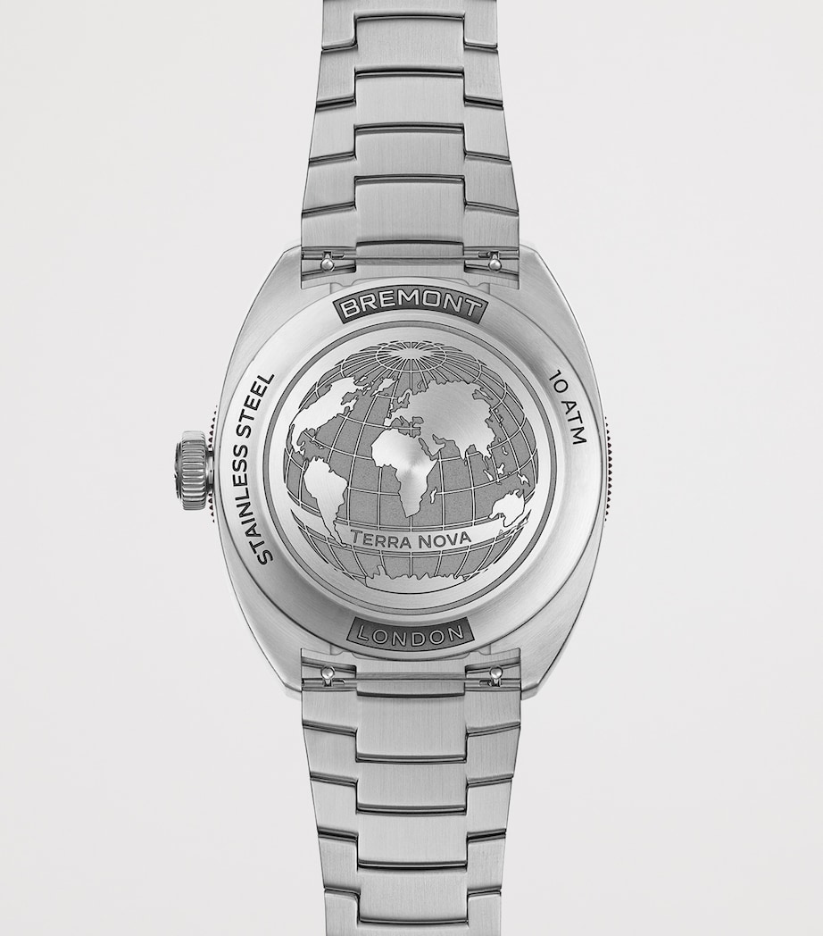 Stainless Steel Terra Nova Watch 40.5mm BLUE Image 2