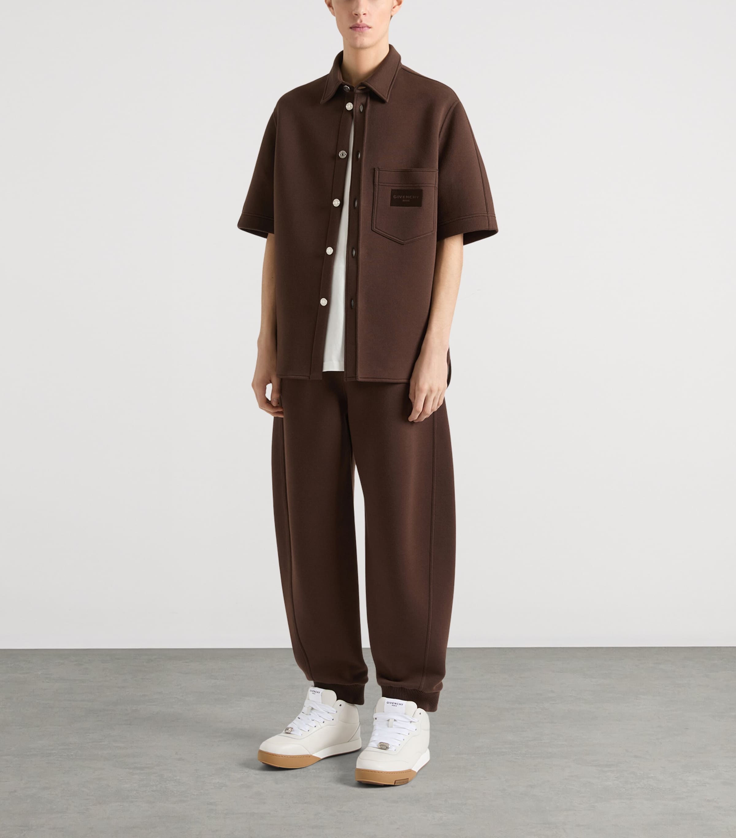 Givenchy Mens Scuba Short-Sleeve Shirt Image 2