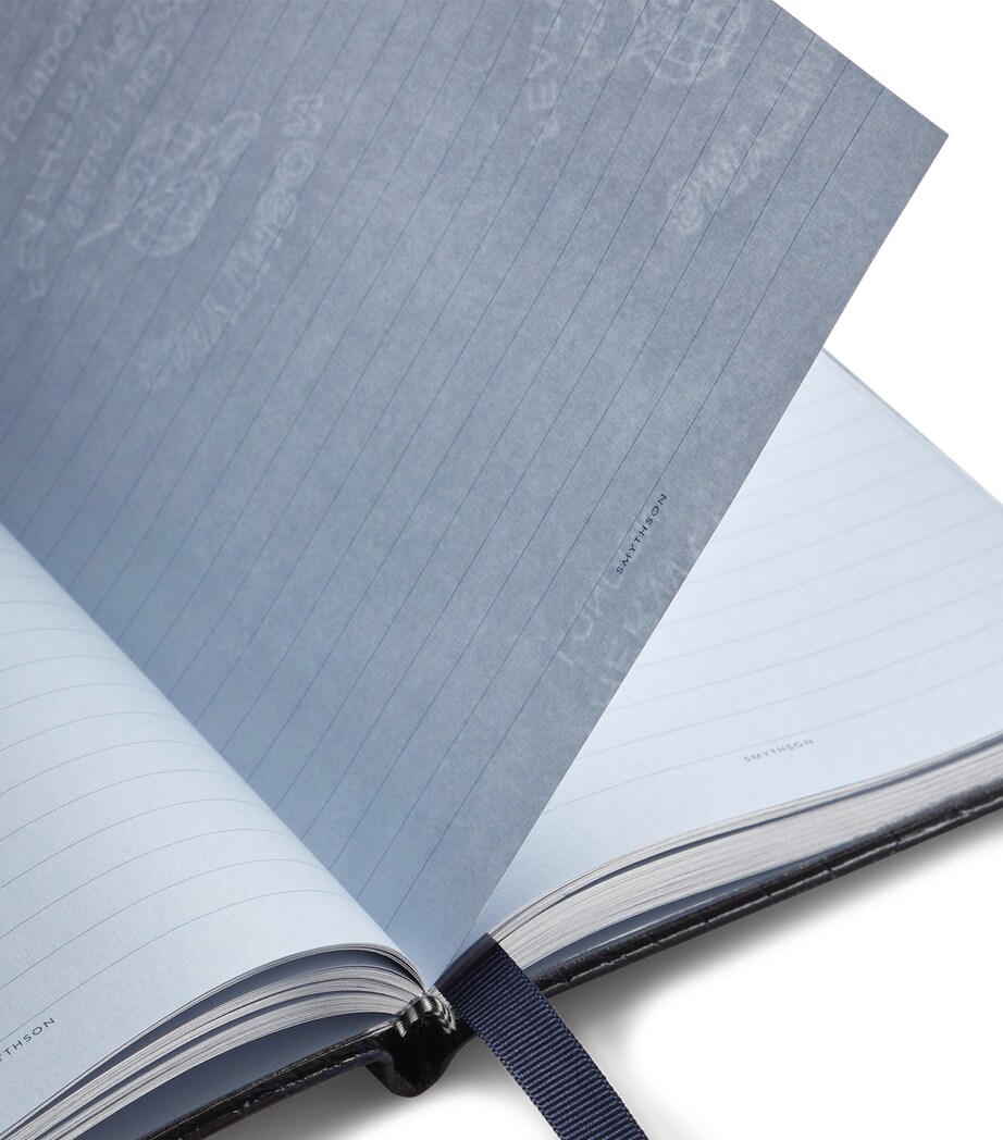 Leather Mara Soho A5 Notebook BLUE Image 4