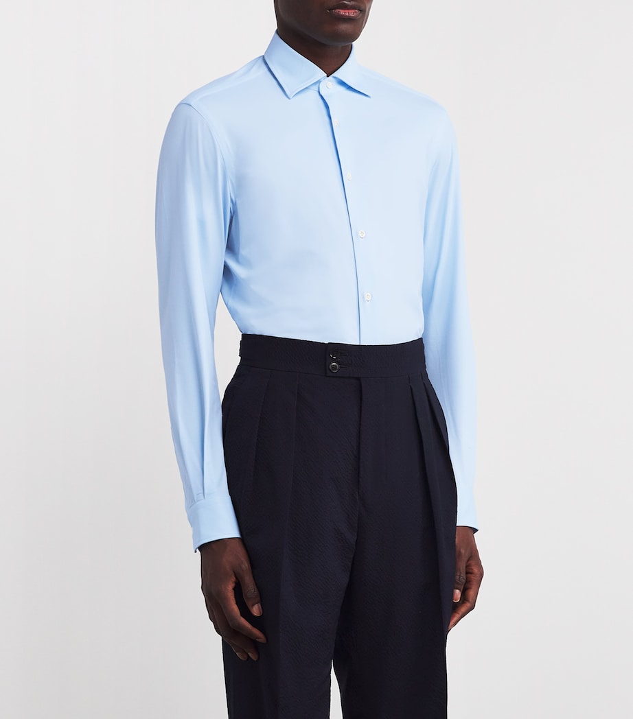 Active Stretch Shirt 03 LIGHT BLUE Image 3